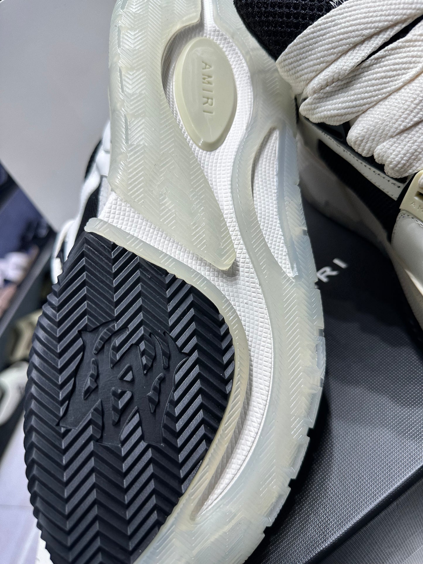 Amiri MA -1 White Black