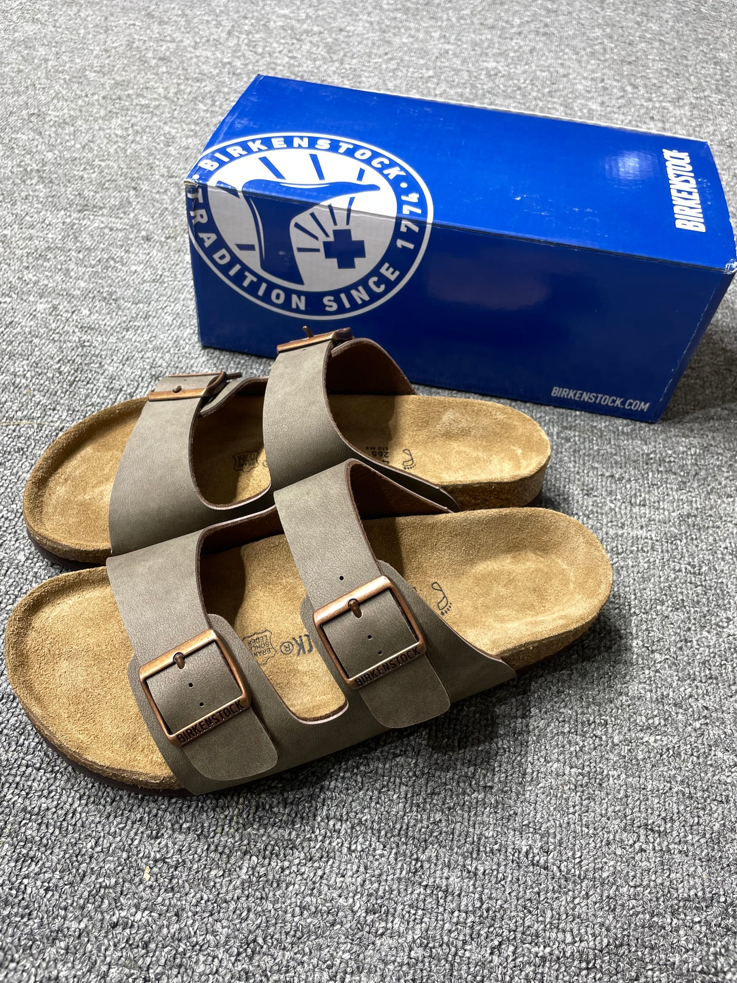 Birkenstock Arizona birkibuc-Mocha