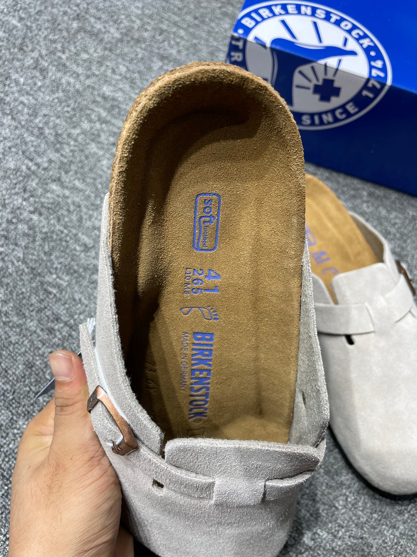 Birkenstock Boston SFB Stone Coin