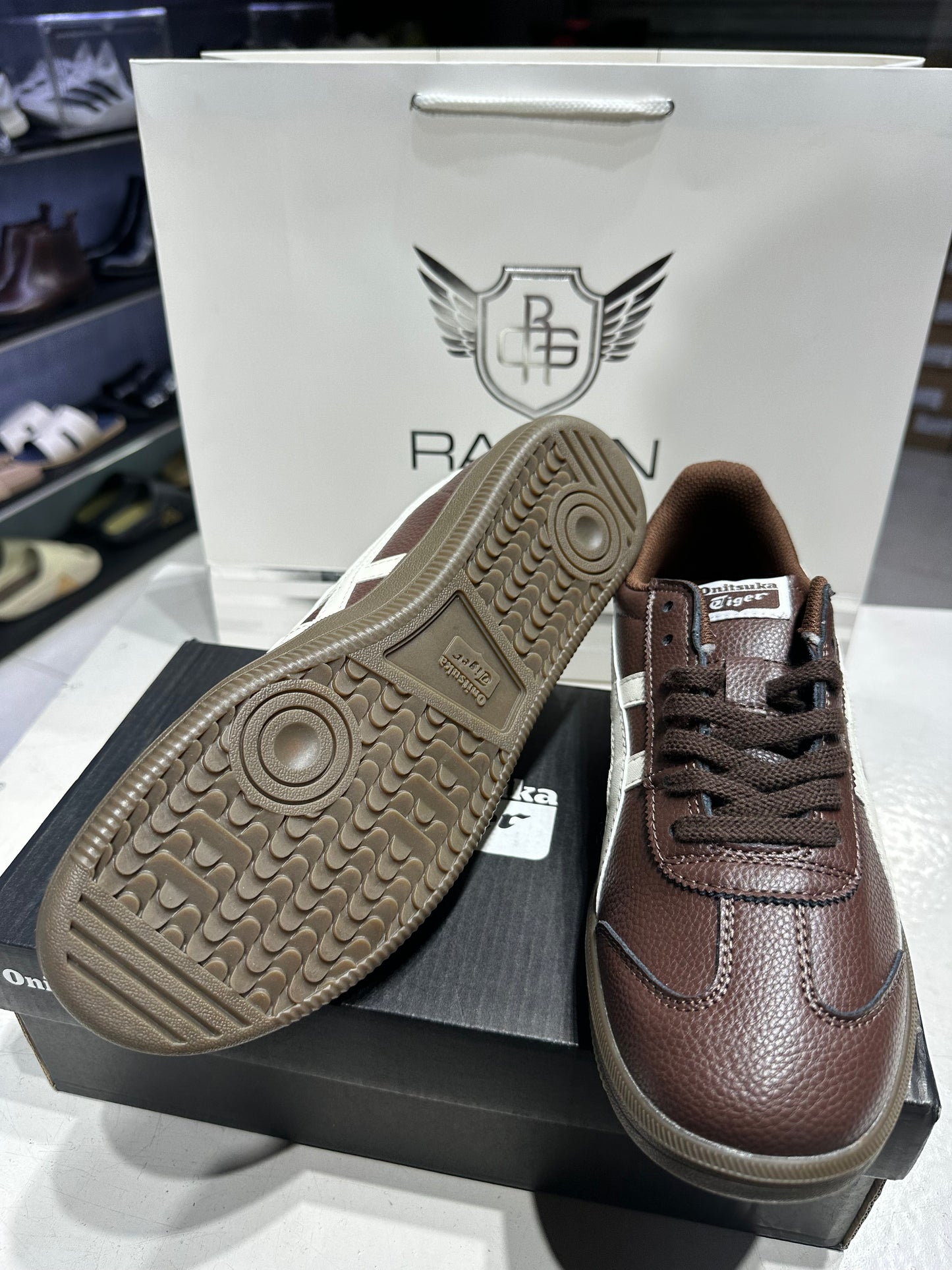 Onitsuka Tiger Tokuten Leather Mocha
