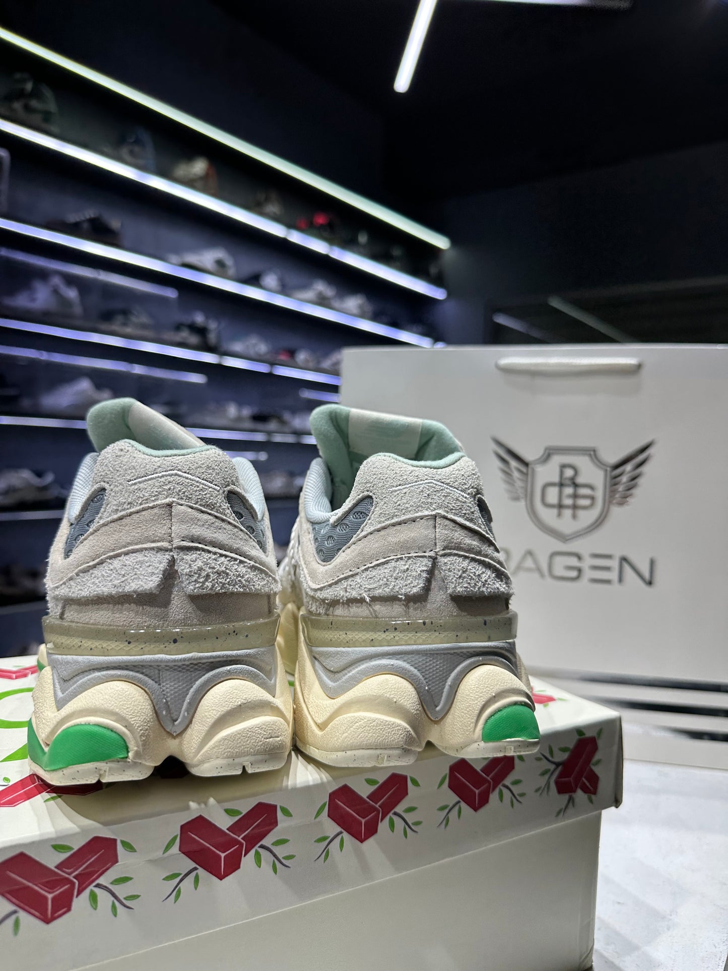 New Balance 9060 Bricks & wood