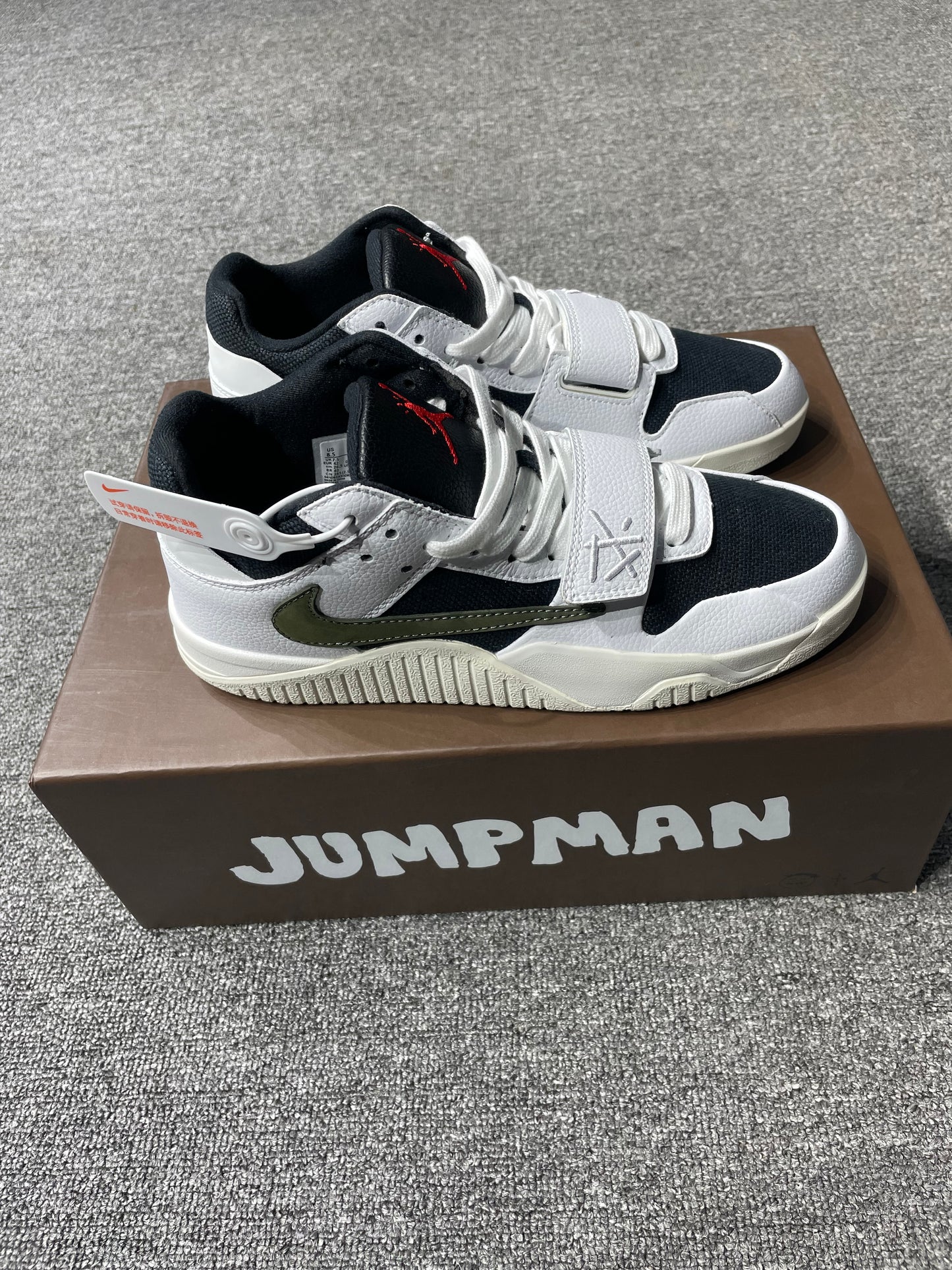 Jumpman Jack Sail Travis Scott Olive
