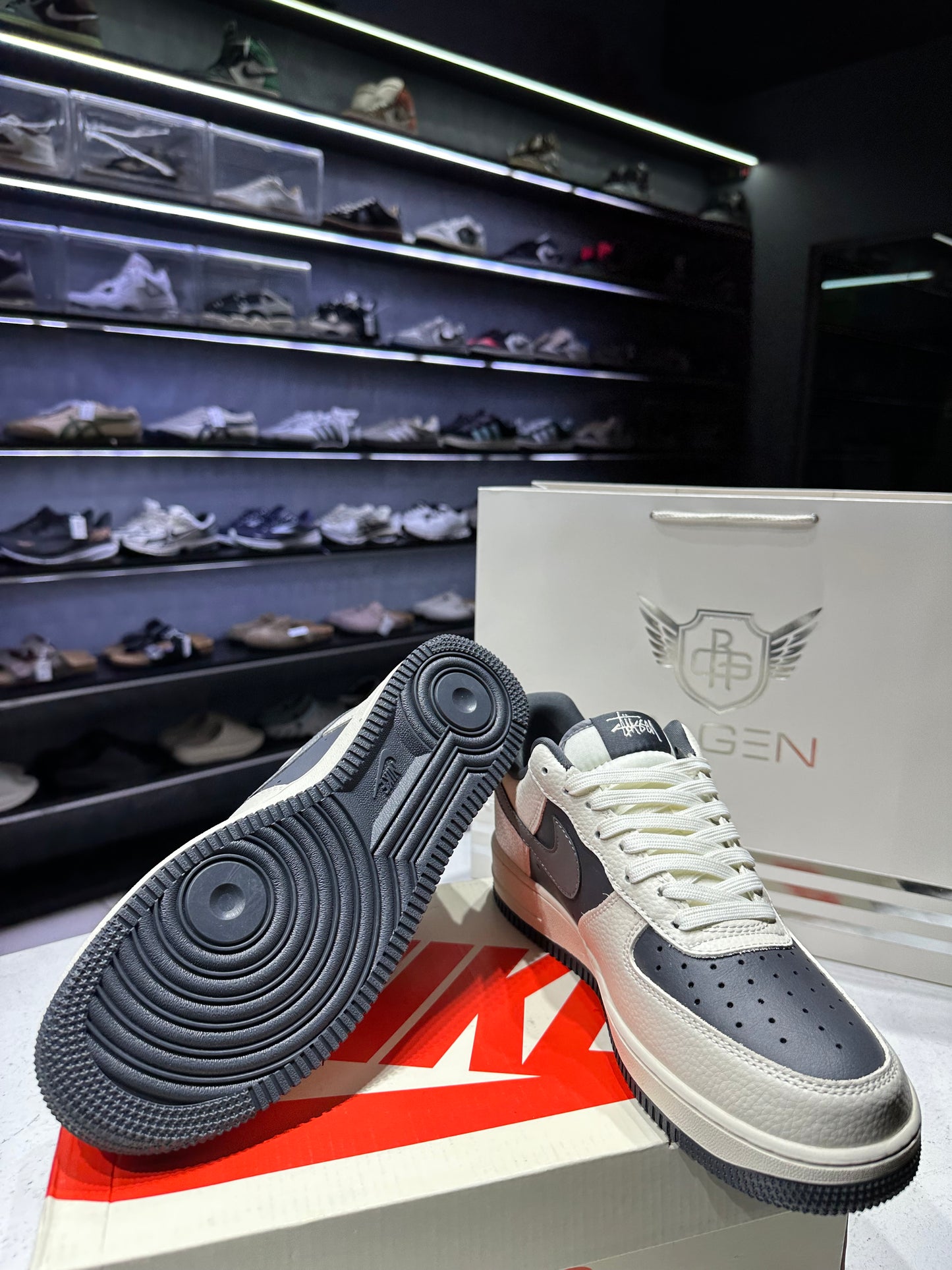 Air Force 1 X Stussy Off White