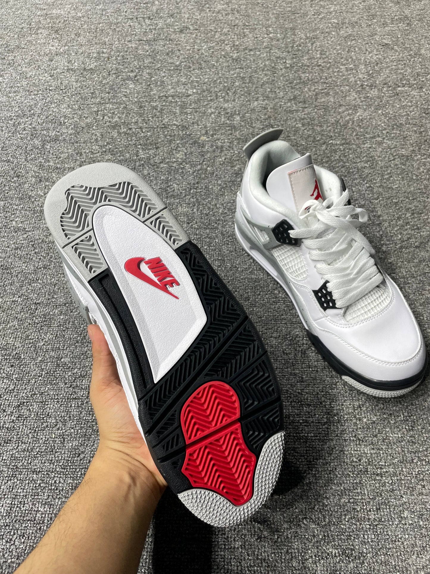 Jordan 4 Retro White Cement