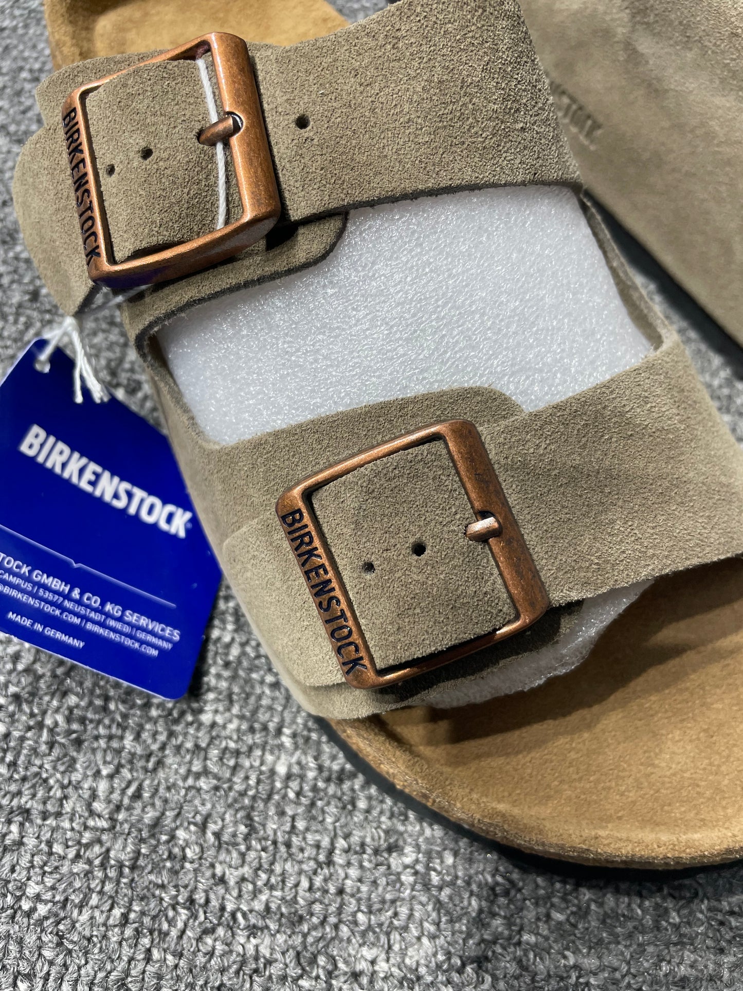 Birkenstock Arizona Suede Taupe