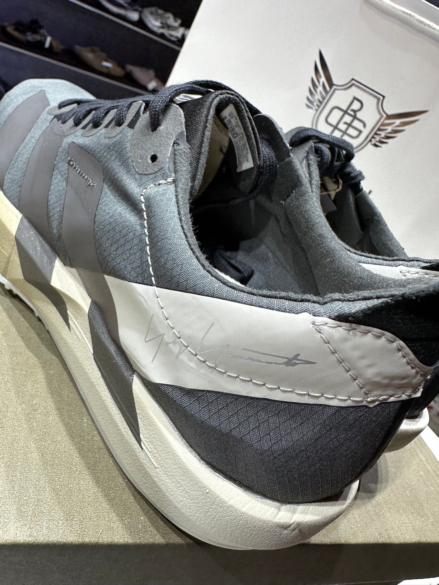 Y3 Adios Pro 4 silver