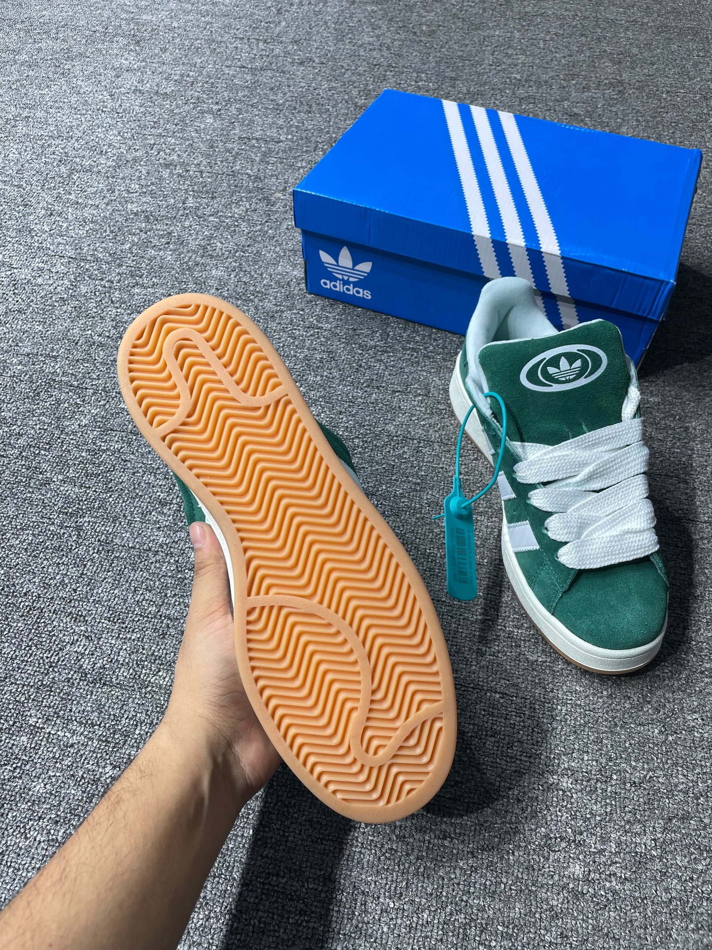 Adidas campus OOS Dark Green