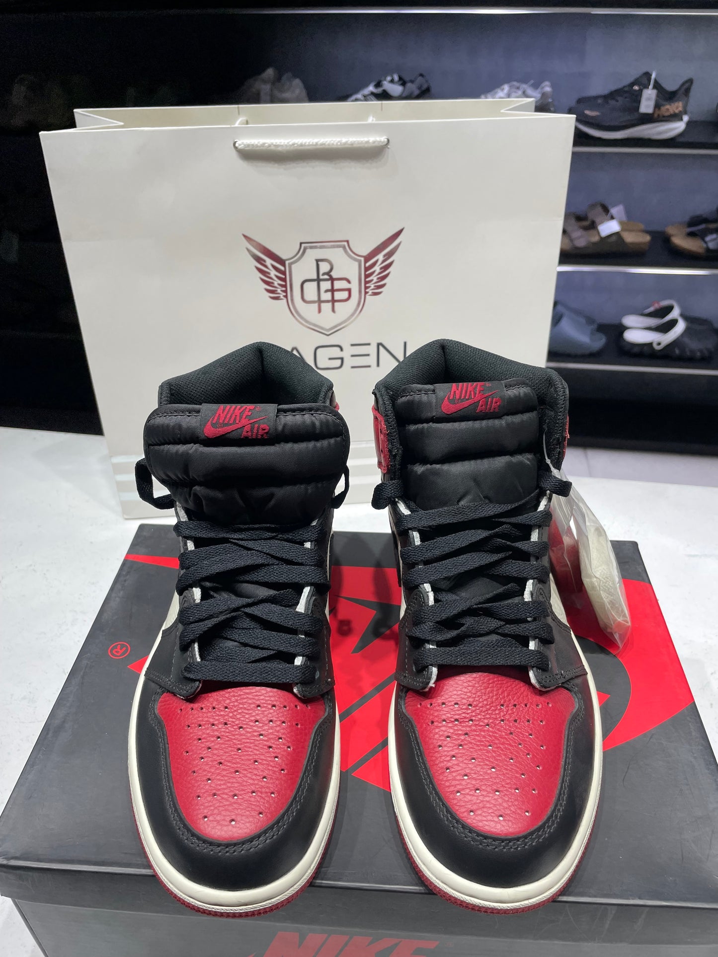 Air Jordan 1 High Bred Toe