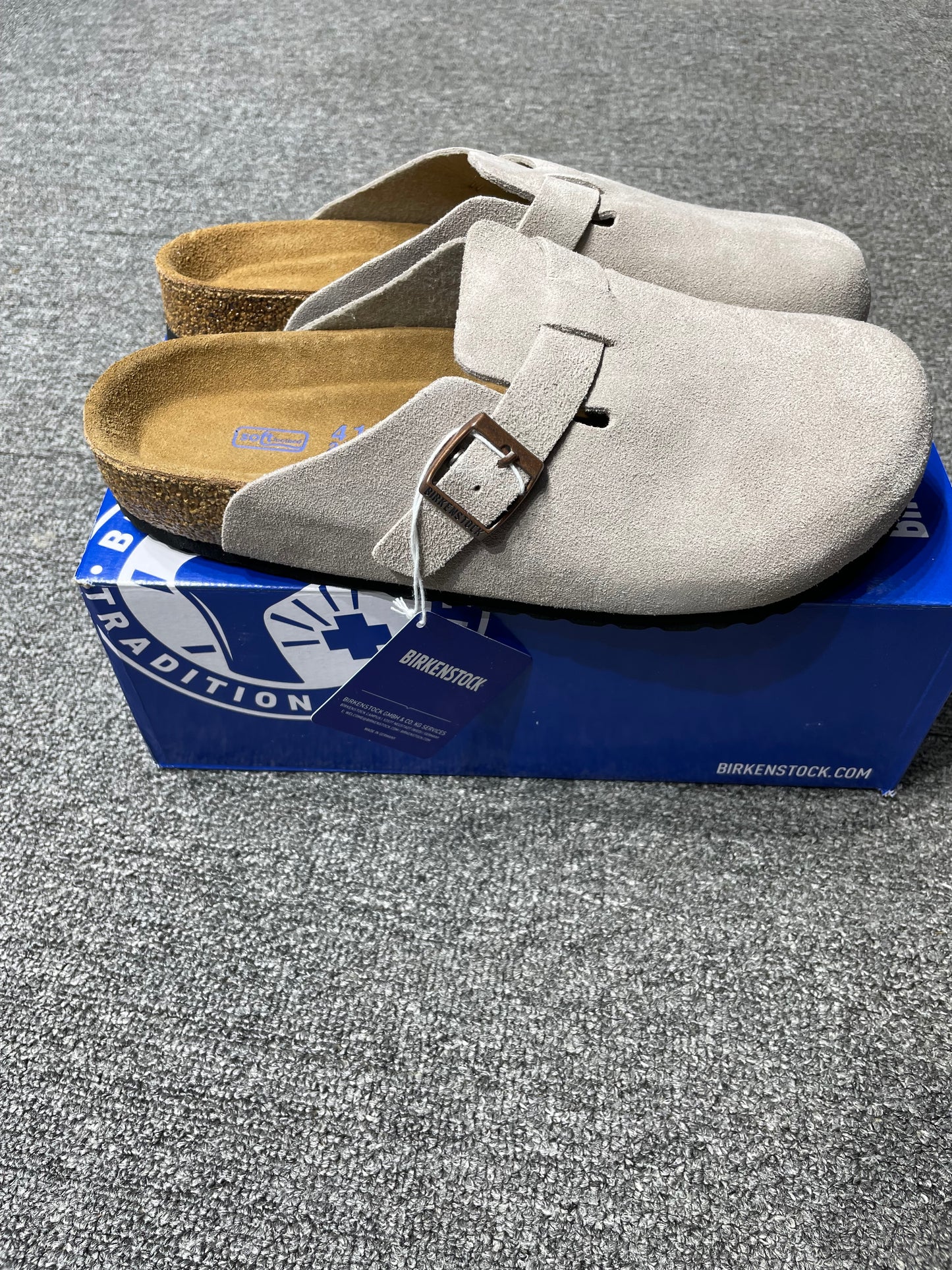 Birkenstock Boston SFB Stone Coin