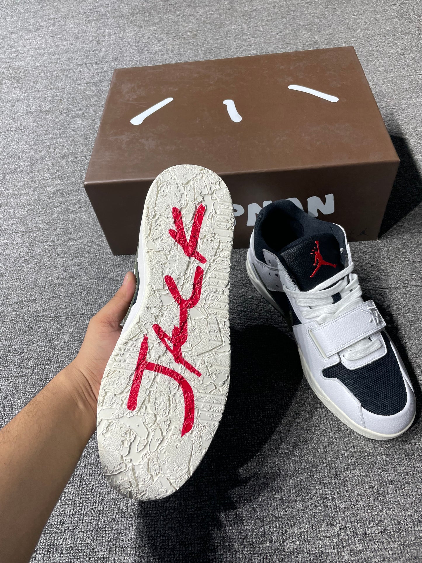 Jumpman Jack Sail Travis Scott Olive