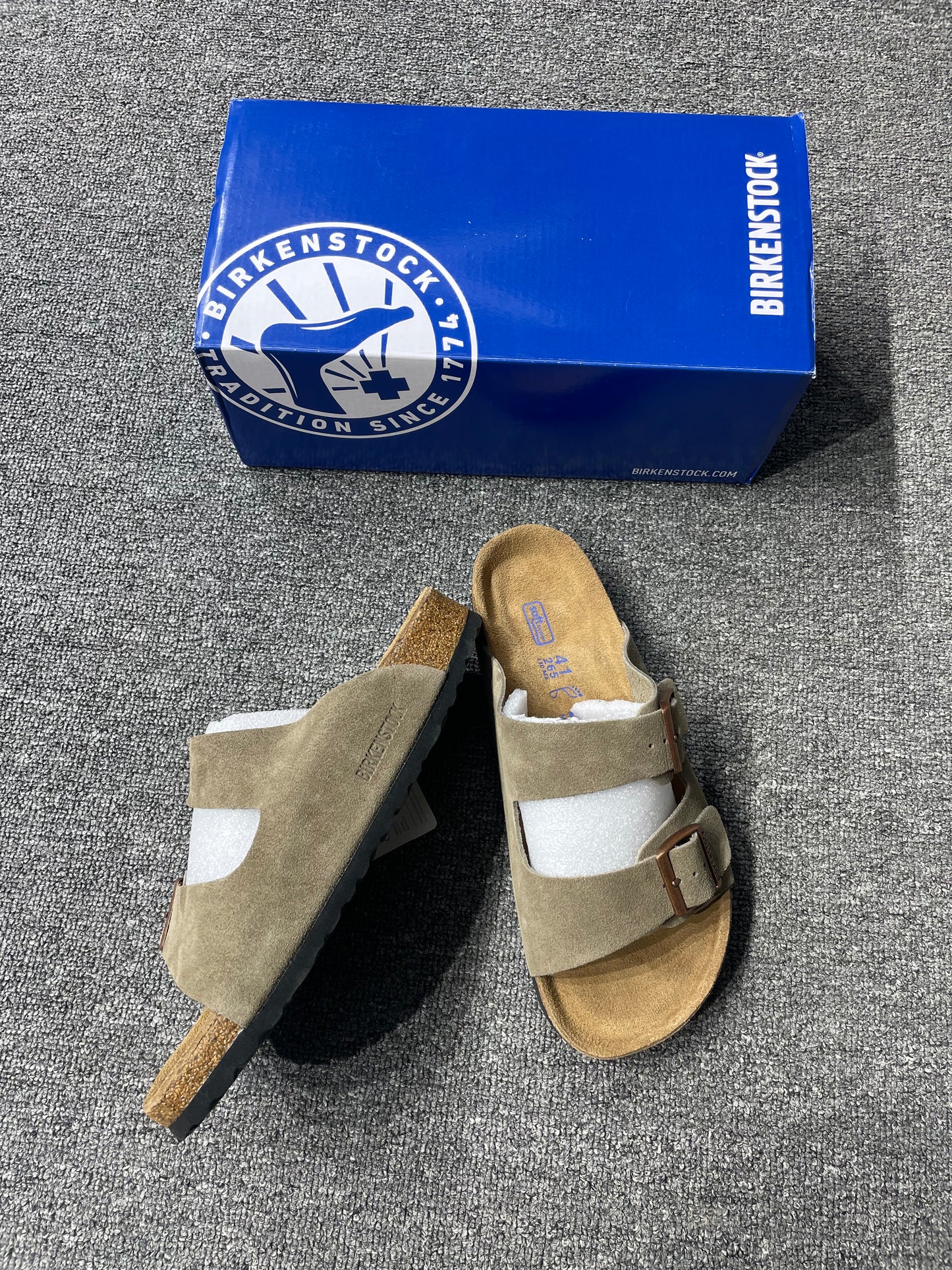 Birkenstock Arizona Suede Taupe