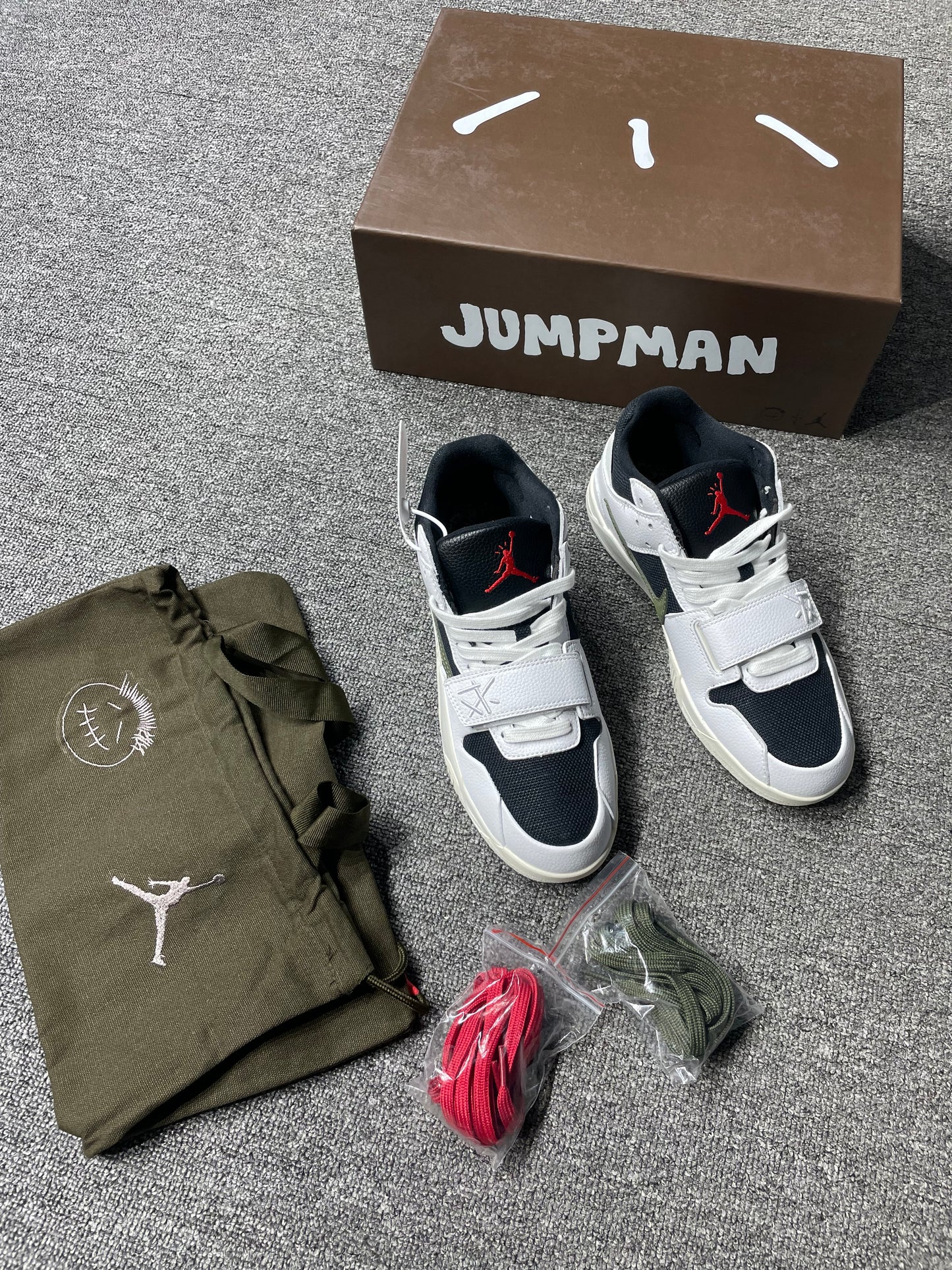 Jumpman Jack Sail Travis Scott Olive