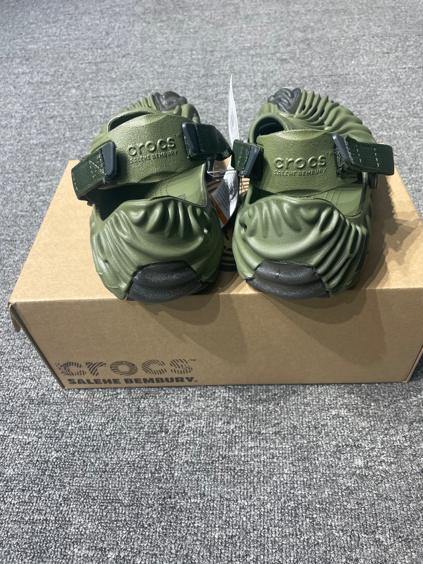 Salehe Bembury Clog Dark Green