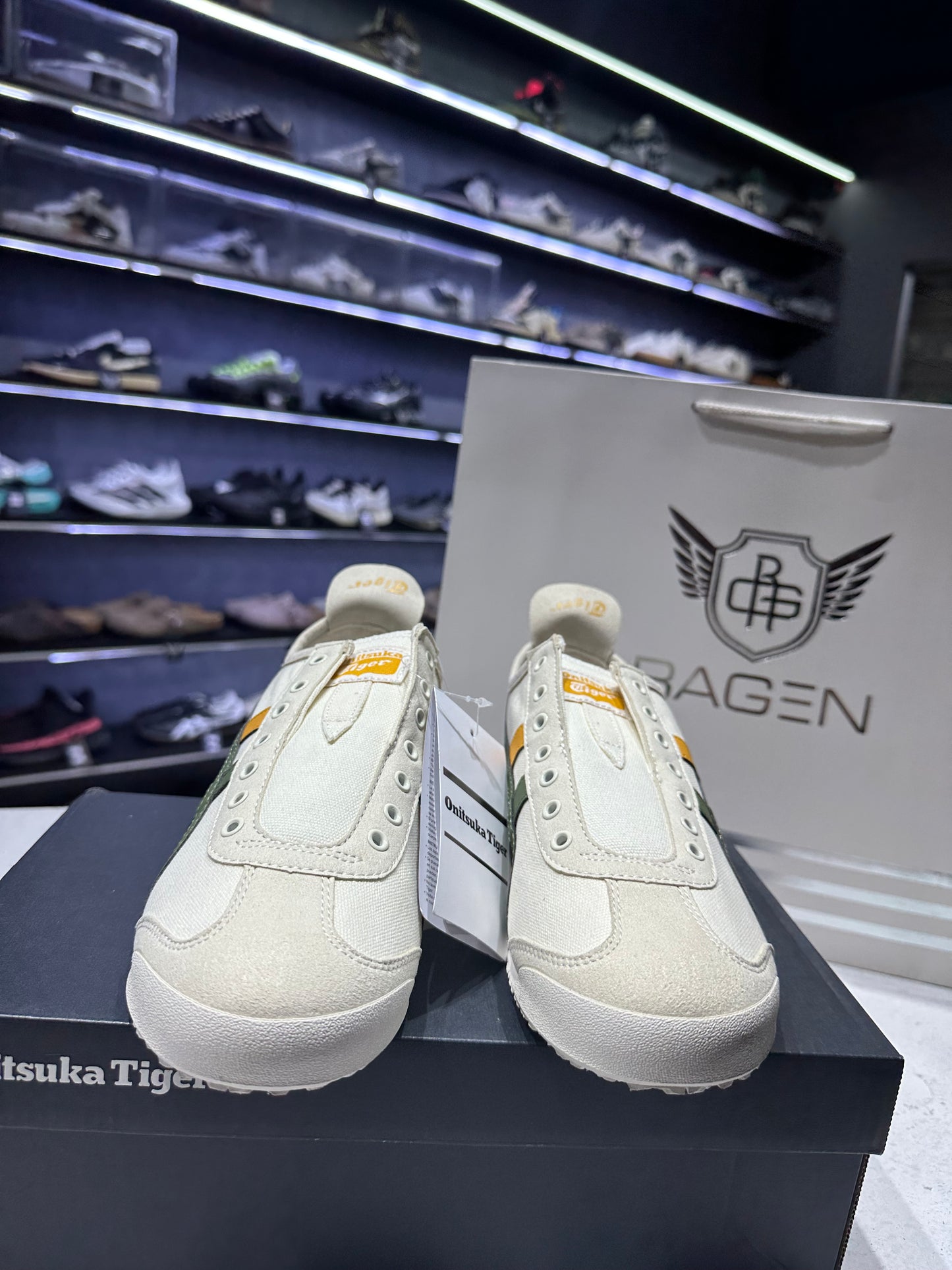 Onitsuka Tiger Mexico 66 Slip on Birch /Moss