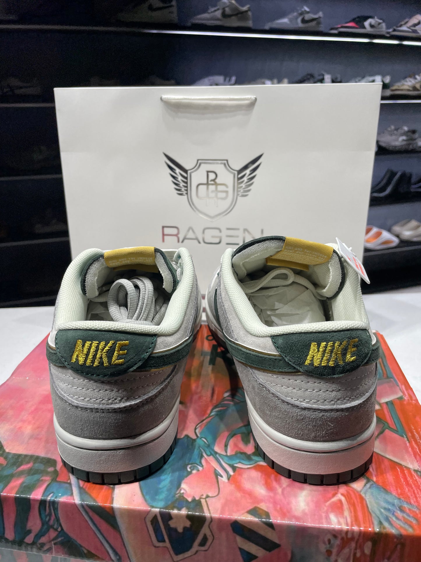 Otomo Katushiro x Nike Sb Dunk Low Steamboy Ost grey/green