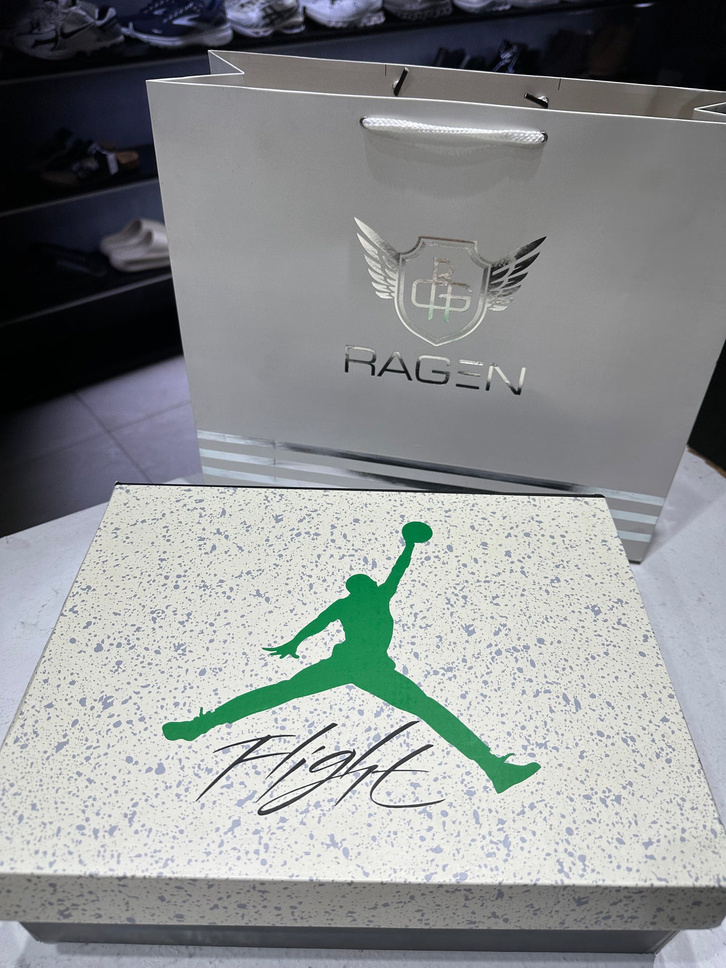 Jordan 4 RM Black Sail