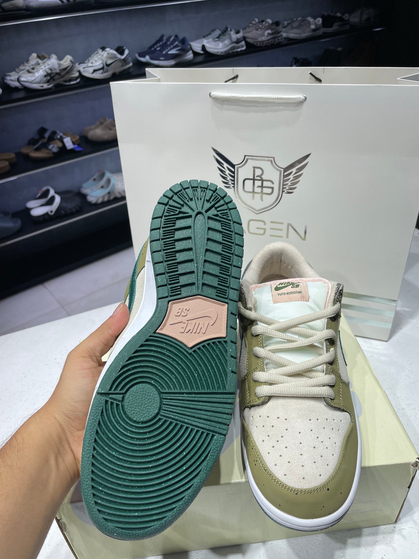 Dunk low Matcha Yuto Horigome