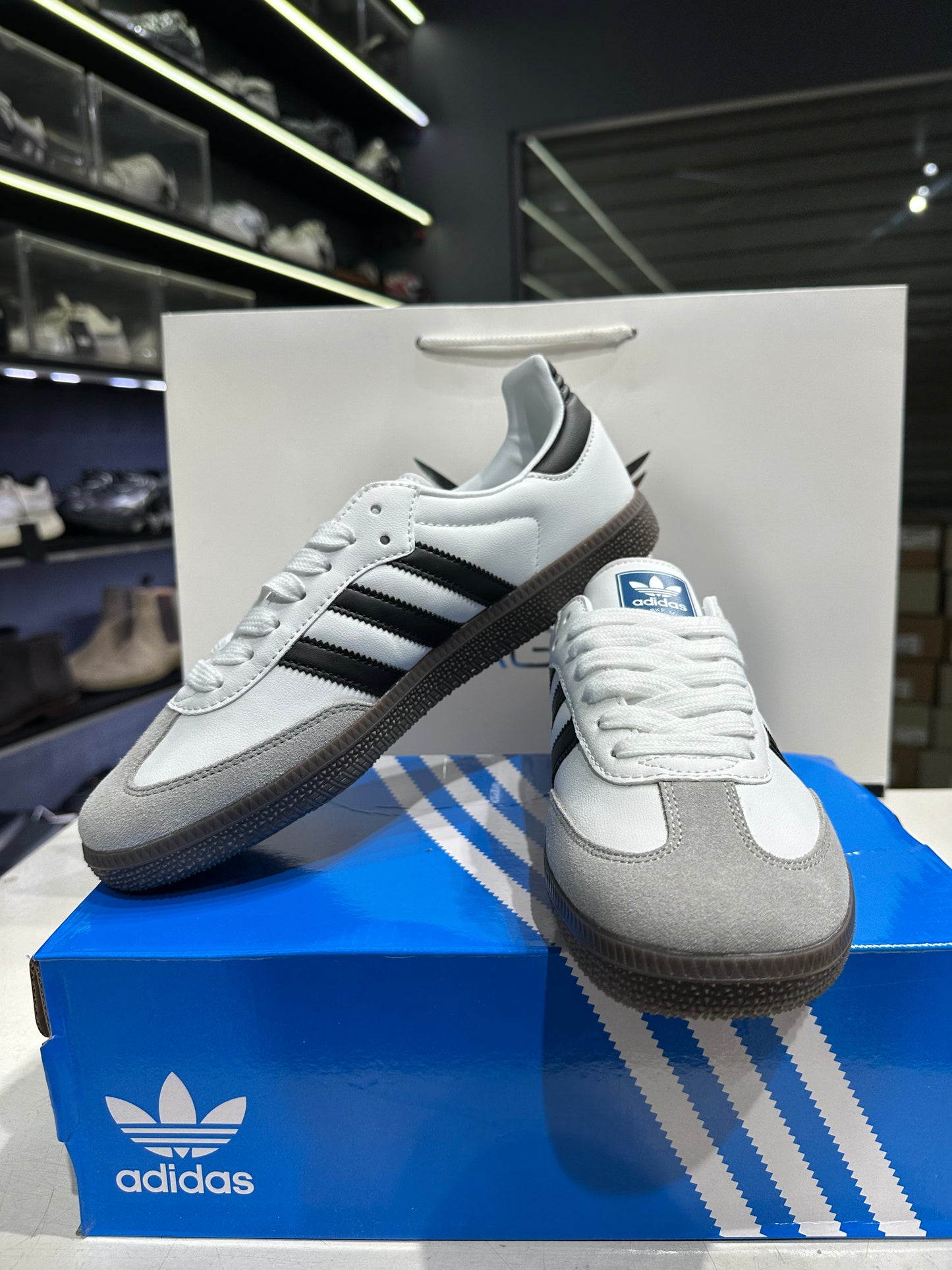 Adidas Samba Began White