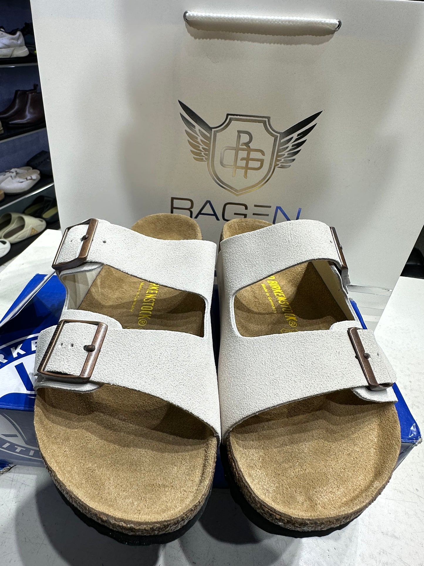 Birkenstock Birko Flor white (UA Batch)