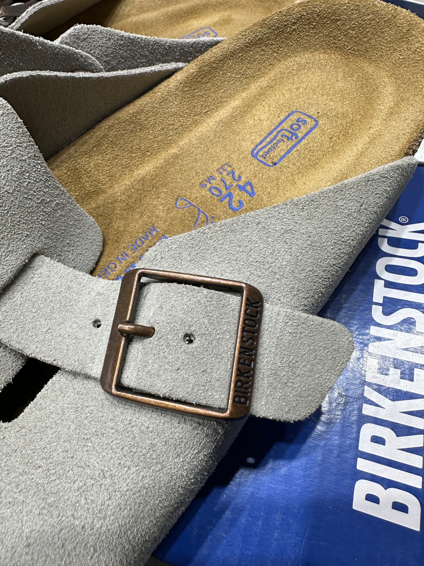 Birkenstock Boston SFB Stone Coin