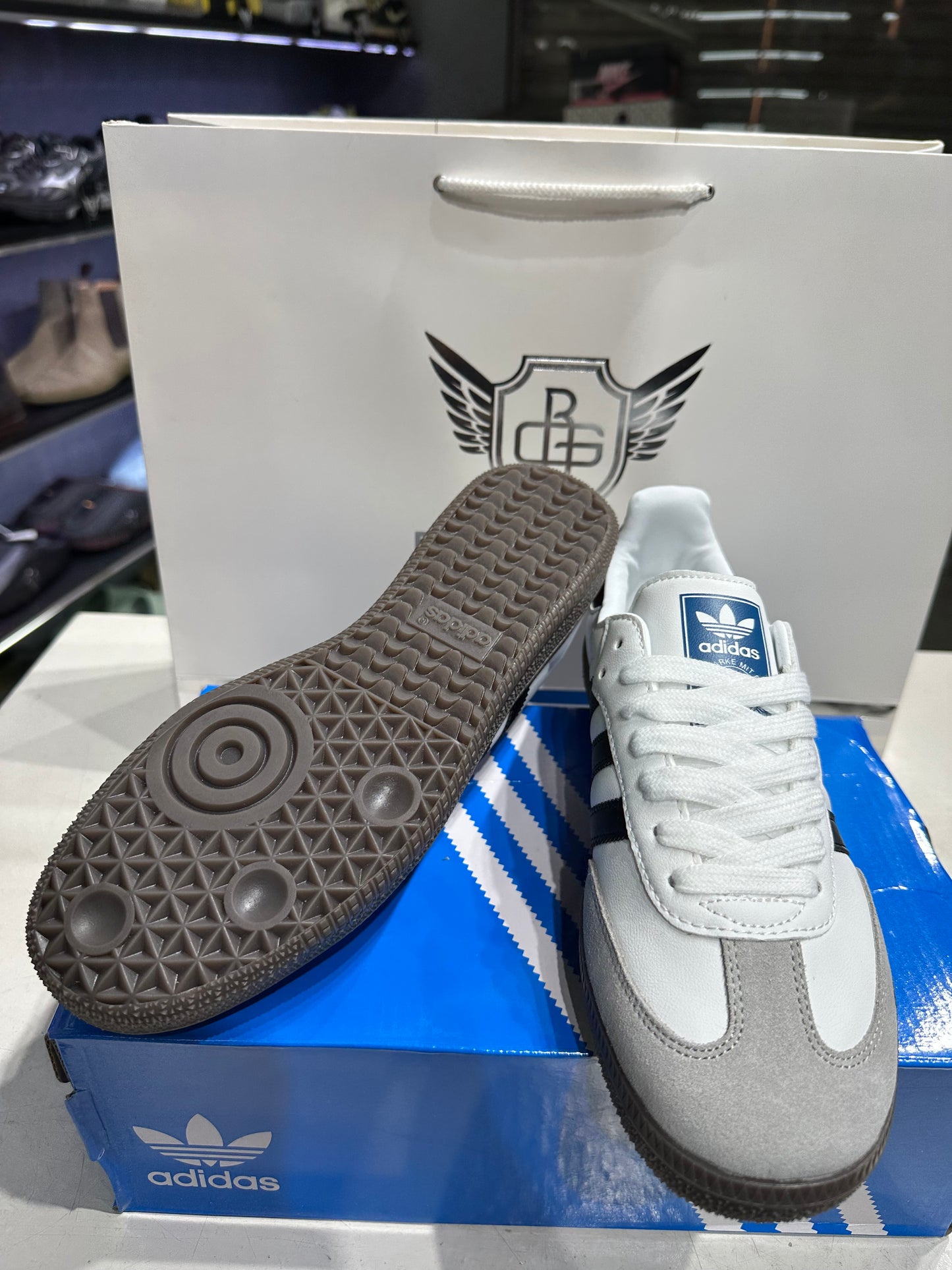 Adidas Samba Began White