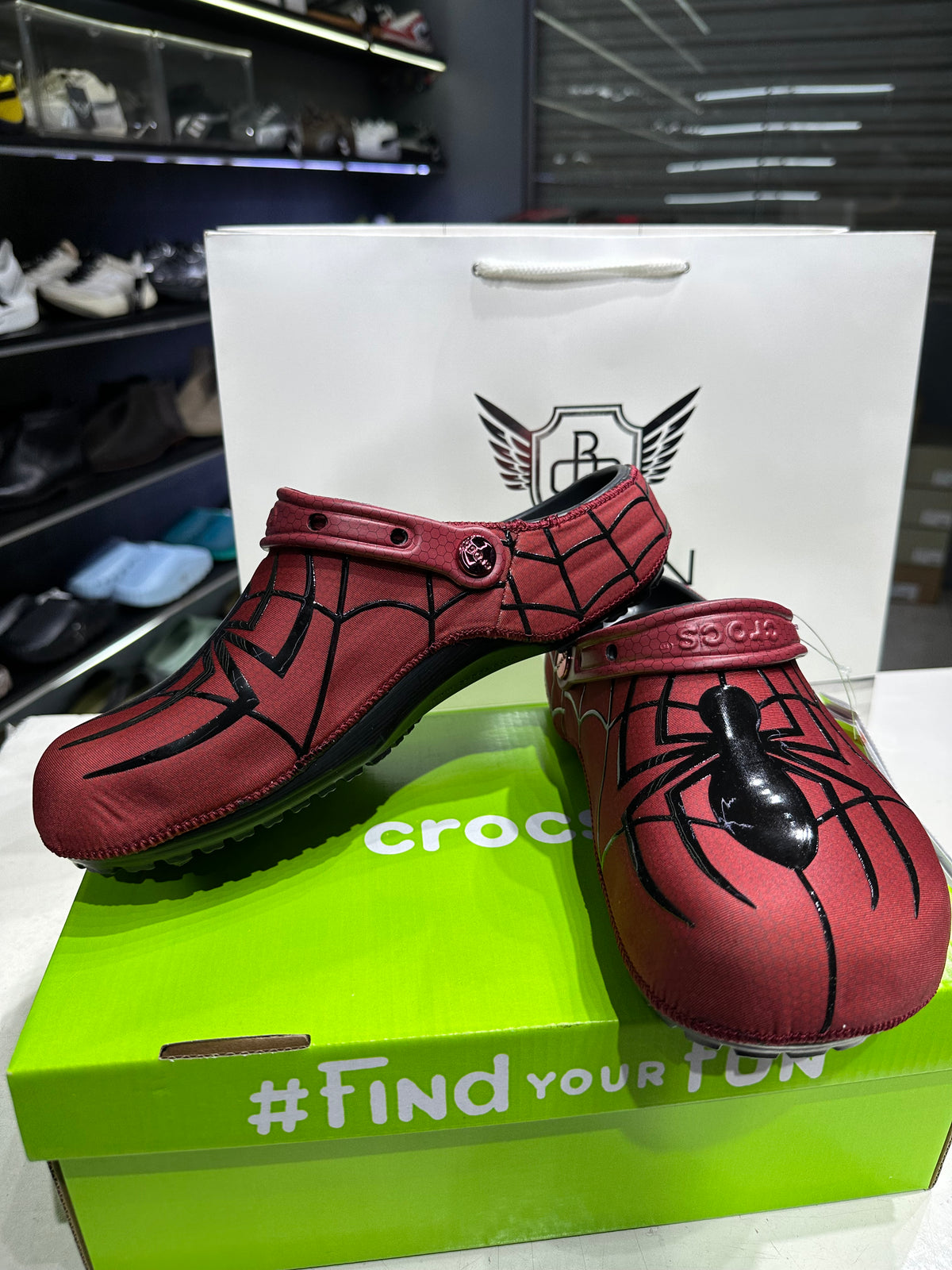 Spider-Man Neo Classic Clog Red