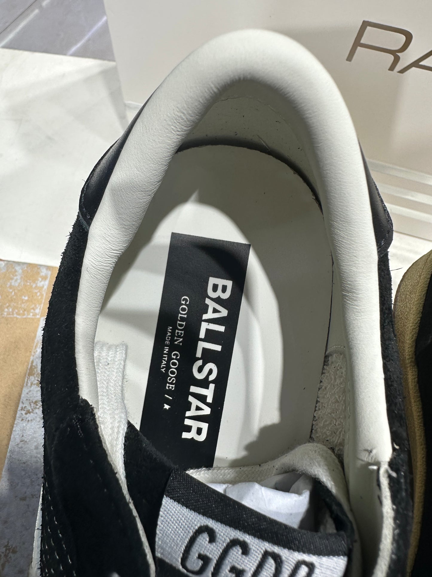 Golden Goose Black Suede