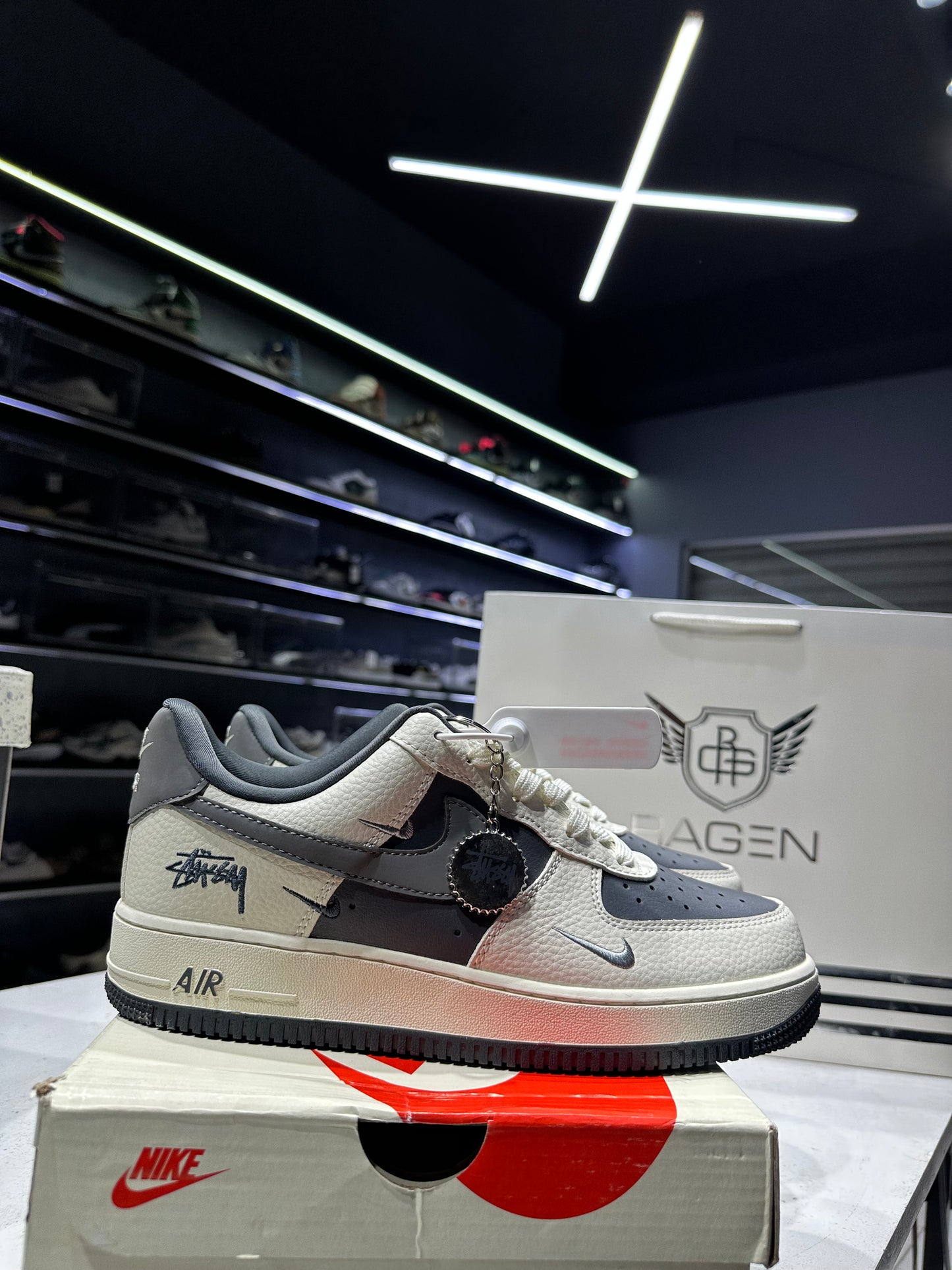 Air Force 1 X Stussy Off White