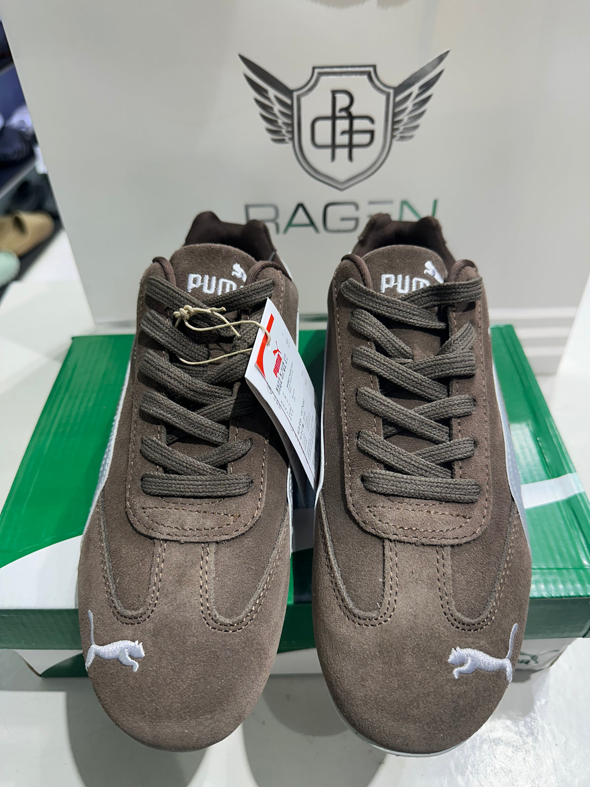Puma Speed Cat Lux Chocolate Gum