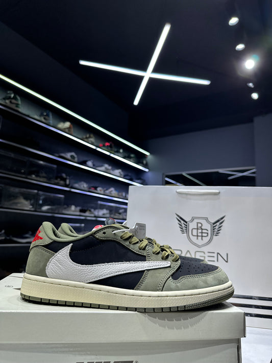 AJ 1 Low Travis Scott Black Olive