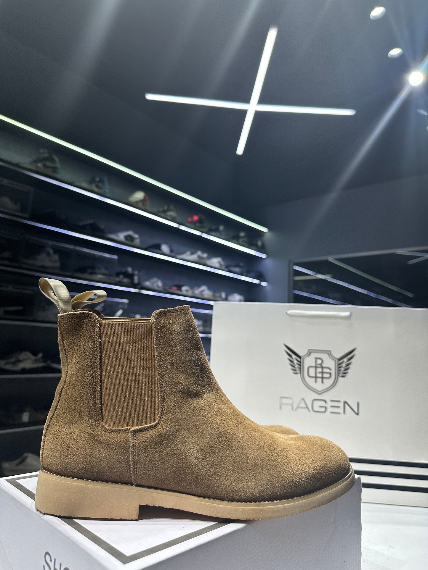 Chelsea Boot Suede Lemonade