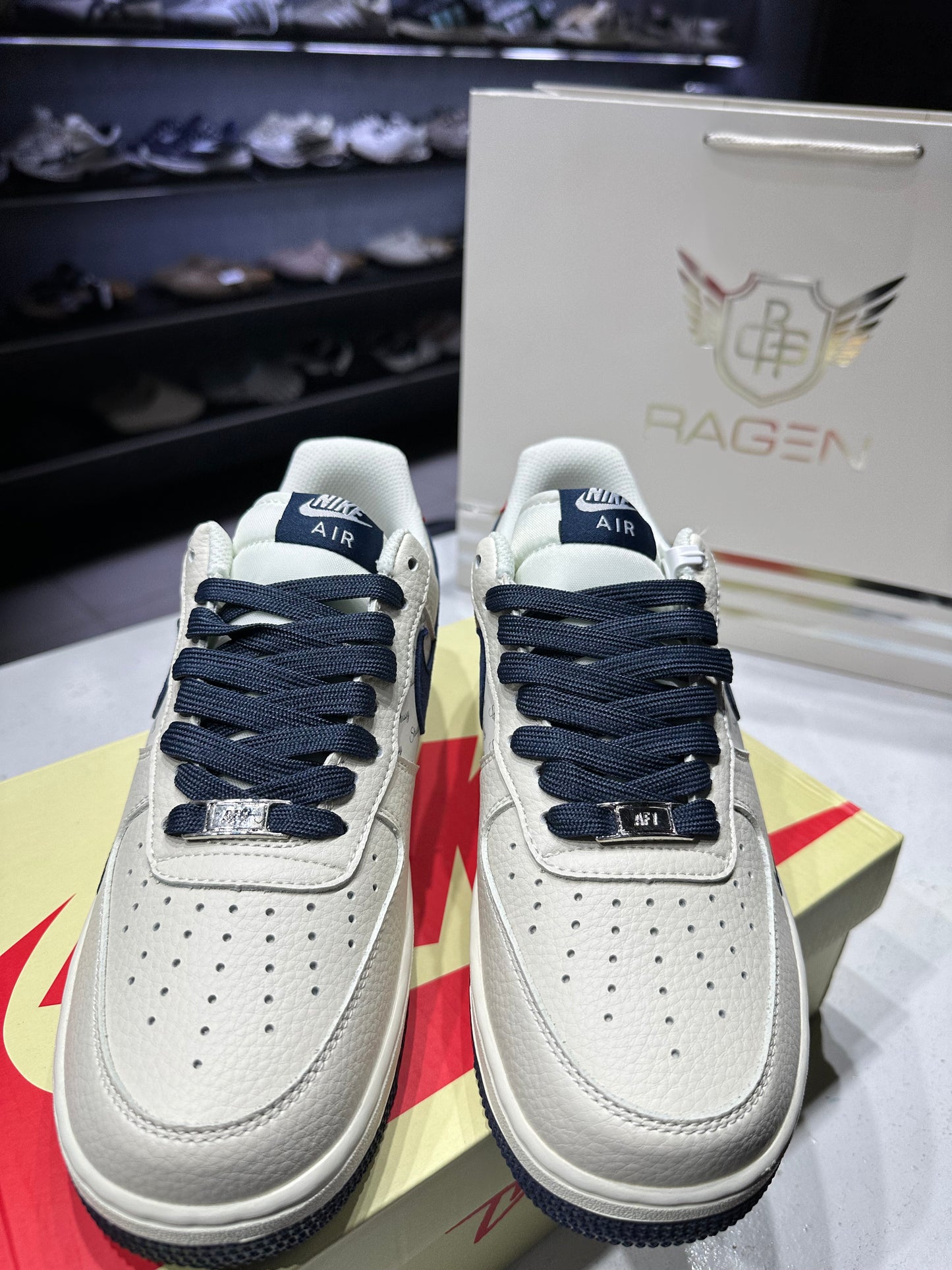 Air Force 1 x Stussy Beige