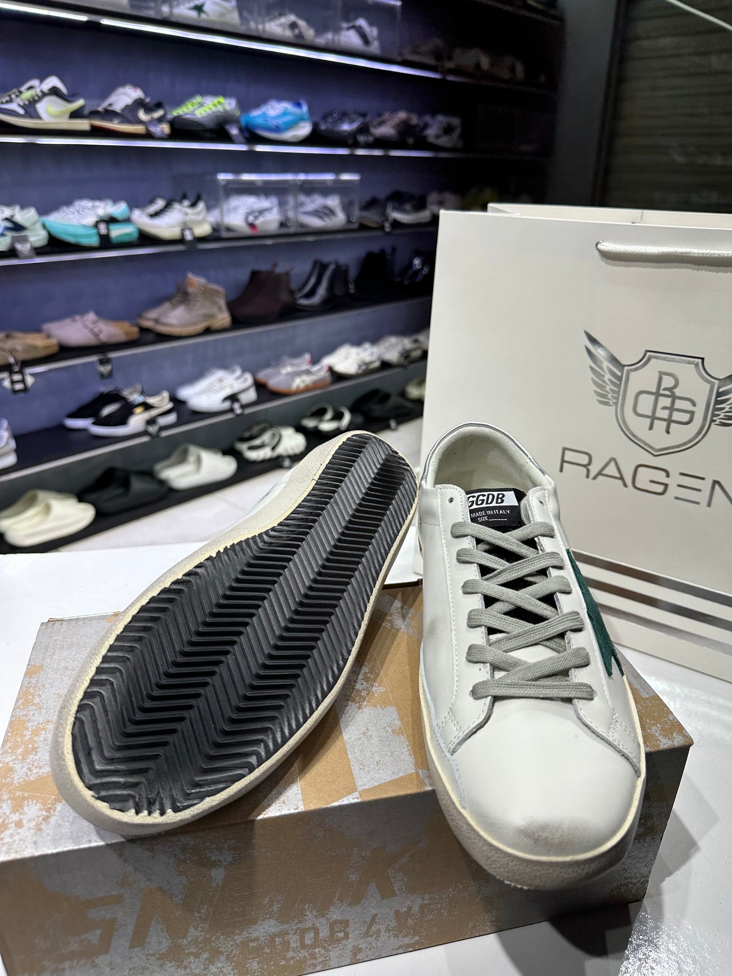 Golden Goose Superstar x Green Suede star 1:1 Grade