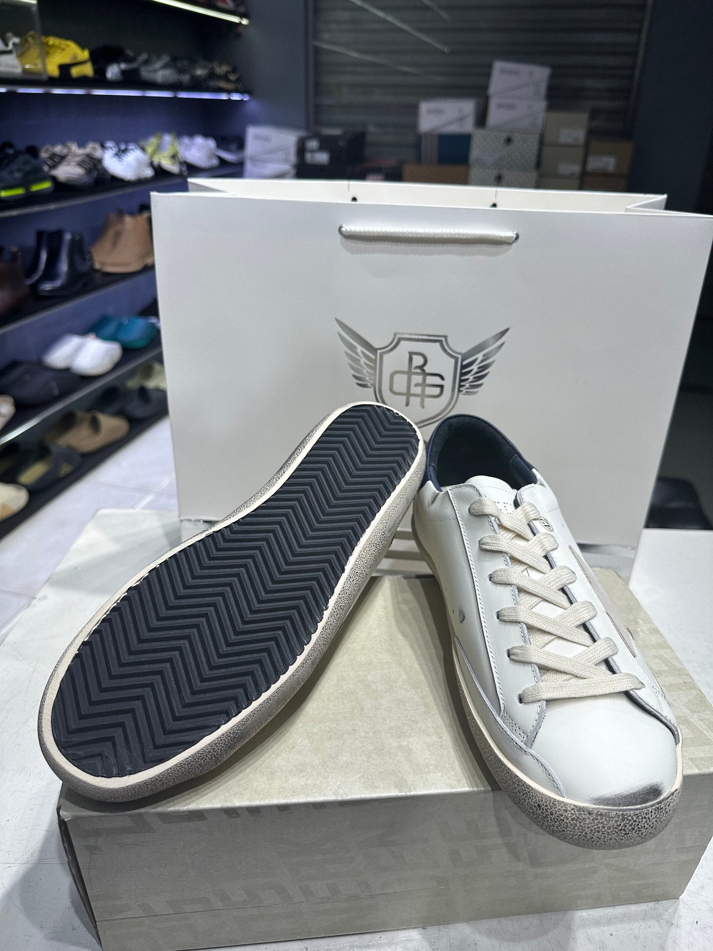 Golden Goose Superstar x Blue Suede 1:1 Grade