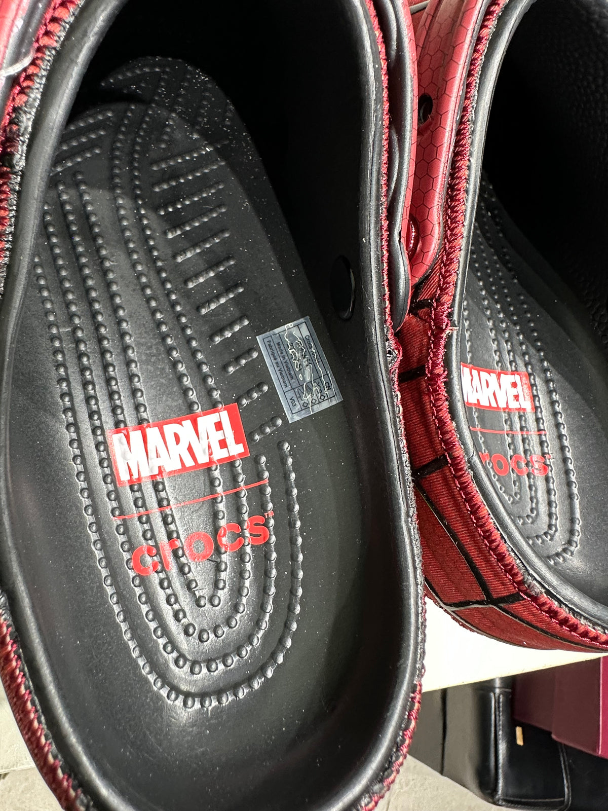 Spider-Man Neo Classic Clog Red