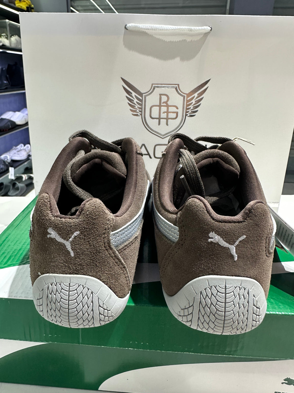 Puma Speed Cat Lux Chocolate Gum
