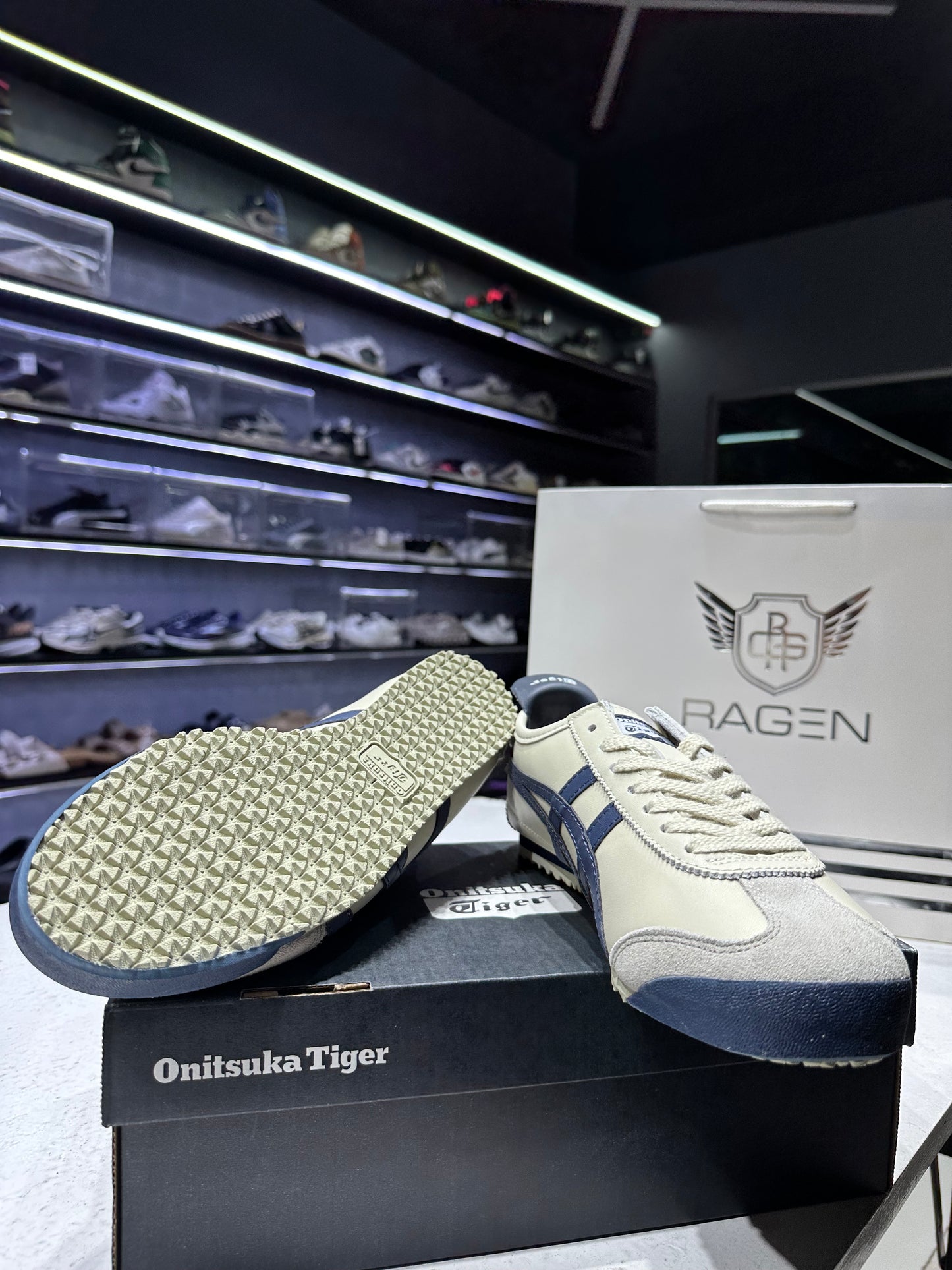 Onitsuka Tiger Mexico Birch/Peacoat