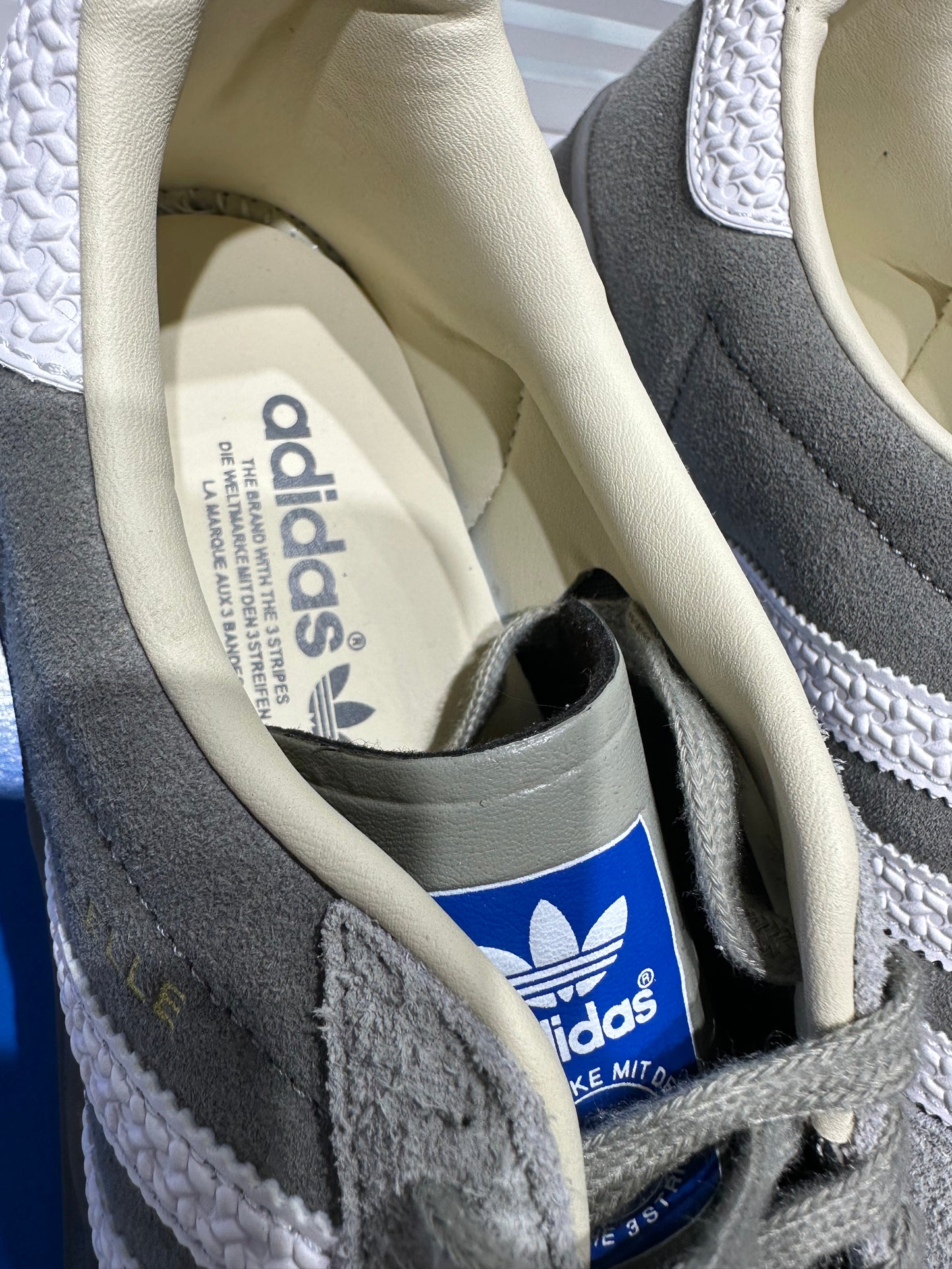 Adidas Gazelle Dark Grey White