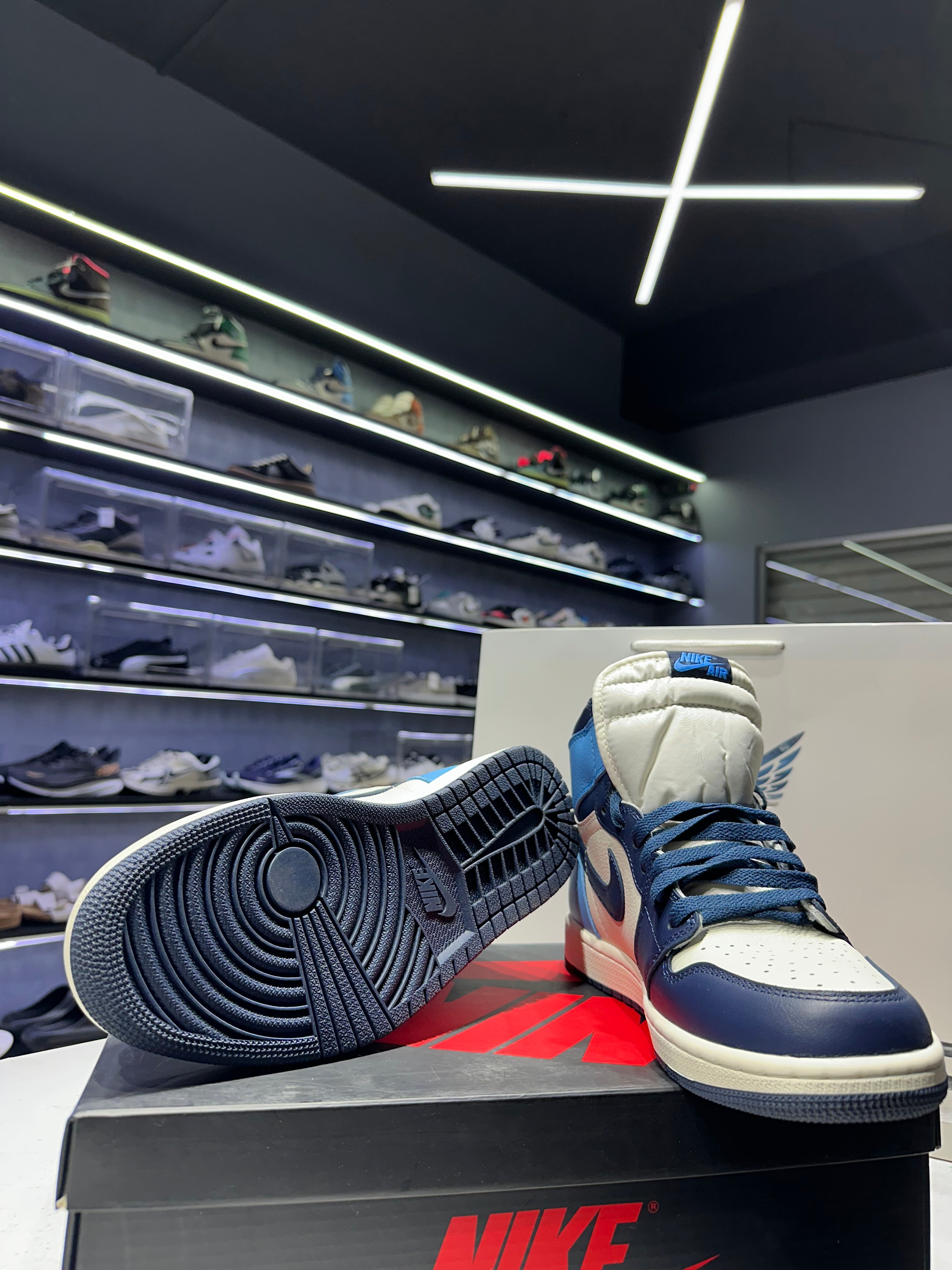 Air Jordan 1 Retro High Obsidian (1:1) grade – Ragen