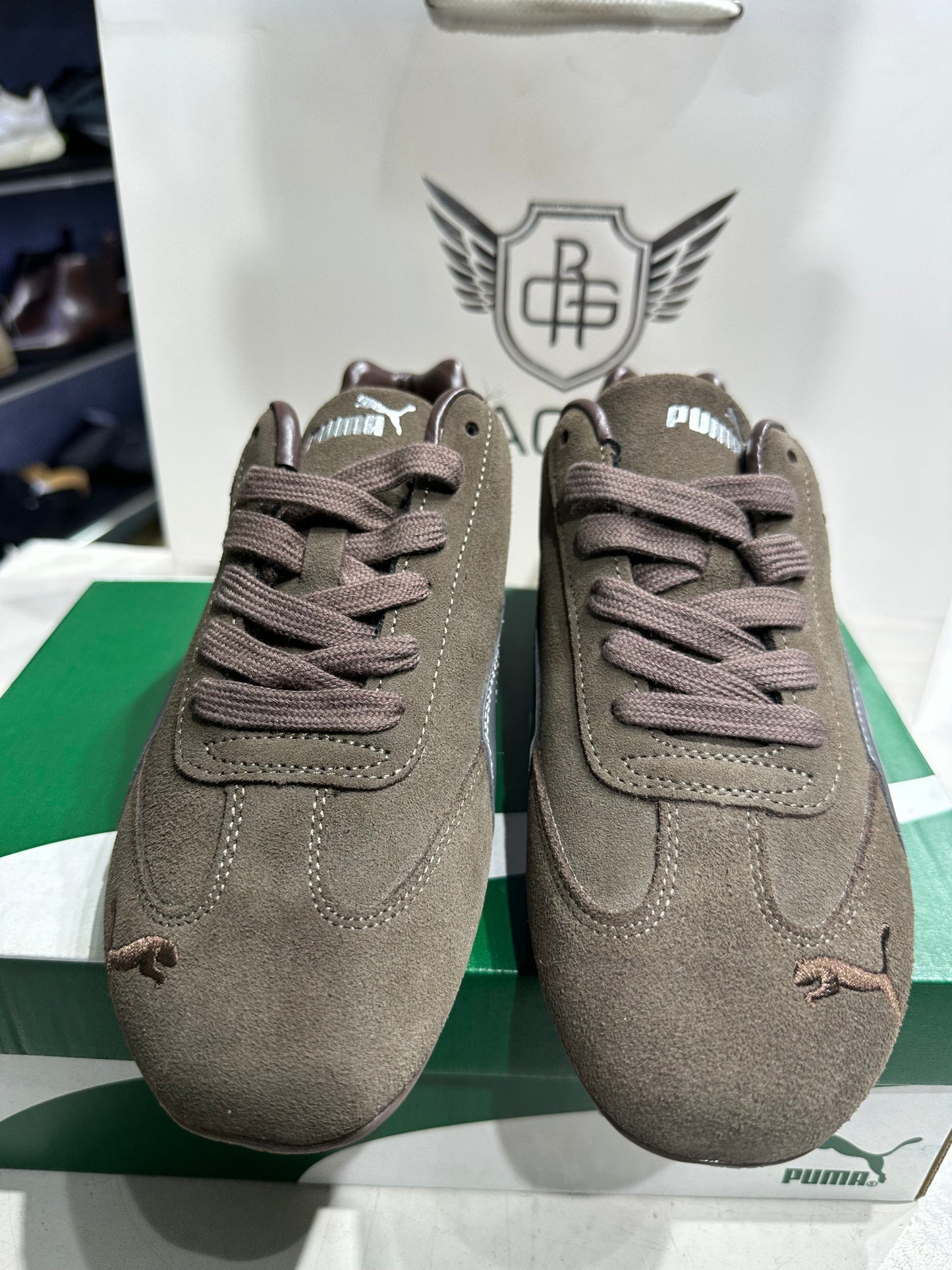 Puma Speed Cat Brown Suede