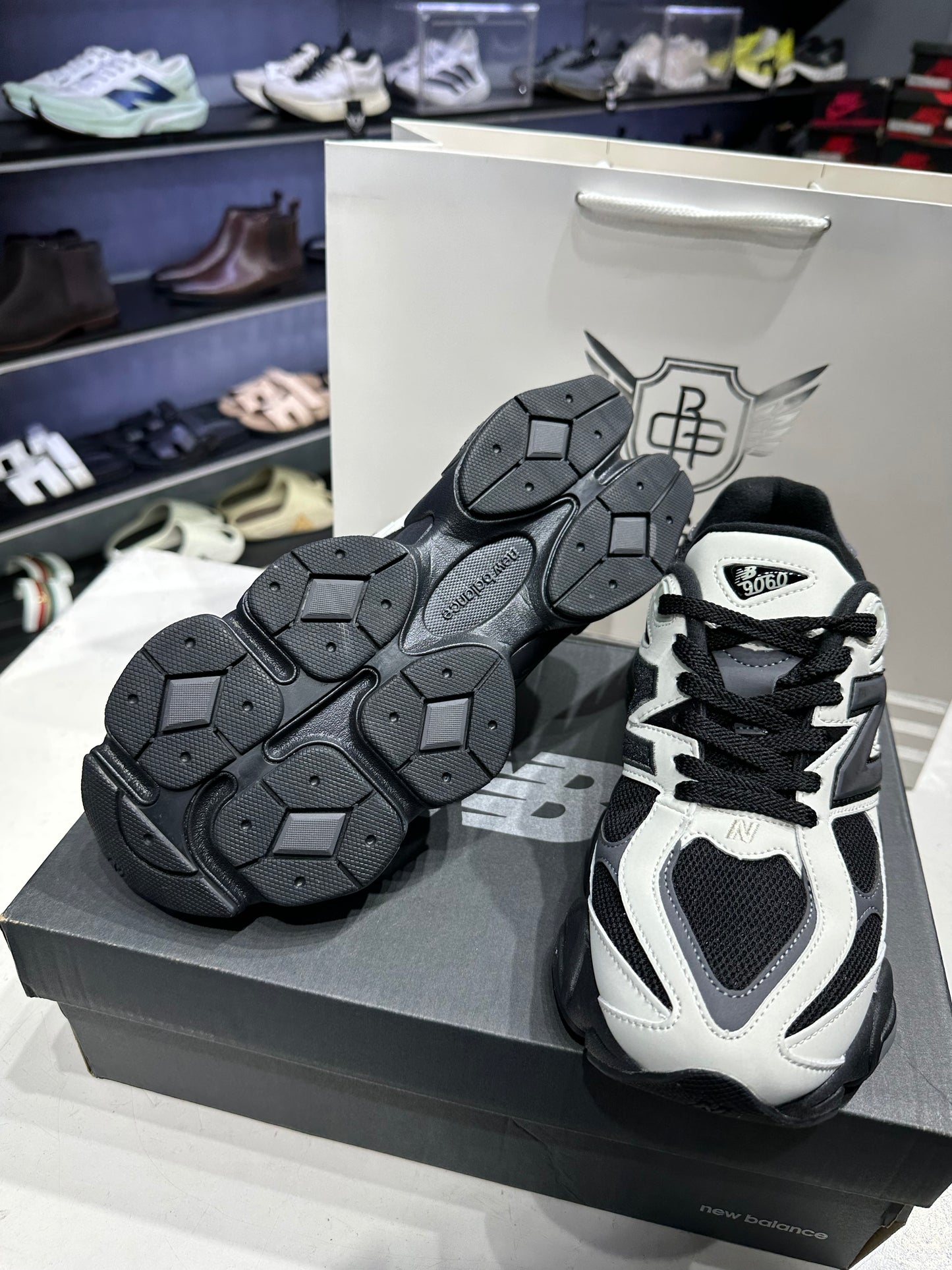NB 9060 off white black