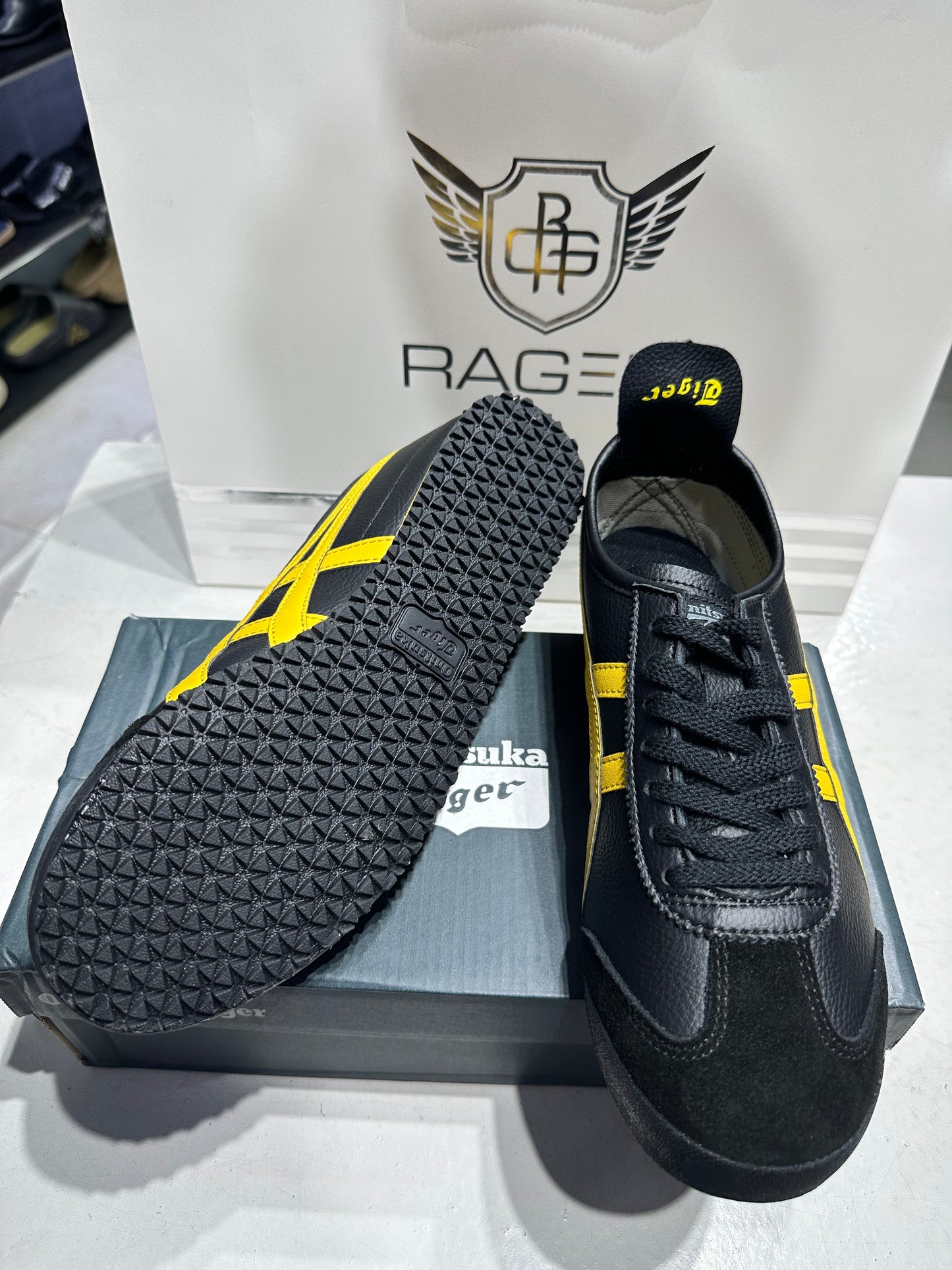 Onitsuka Tiger Mexico 66 Black/Yellow