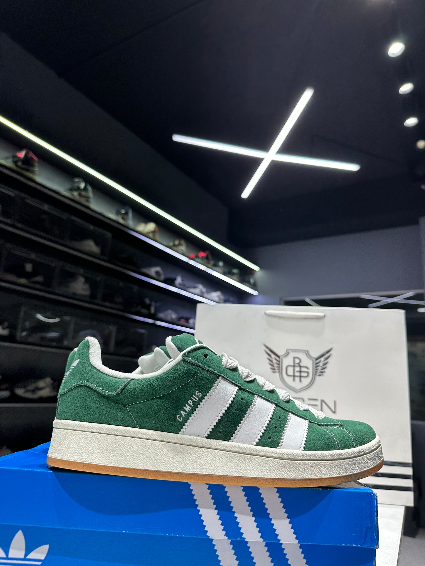 Adidas campus OOS Dark Green