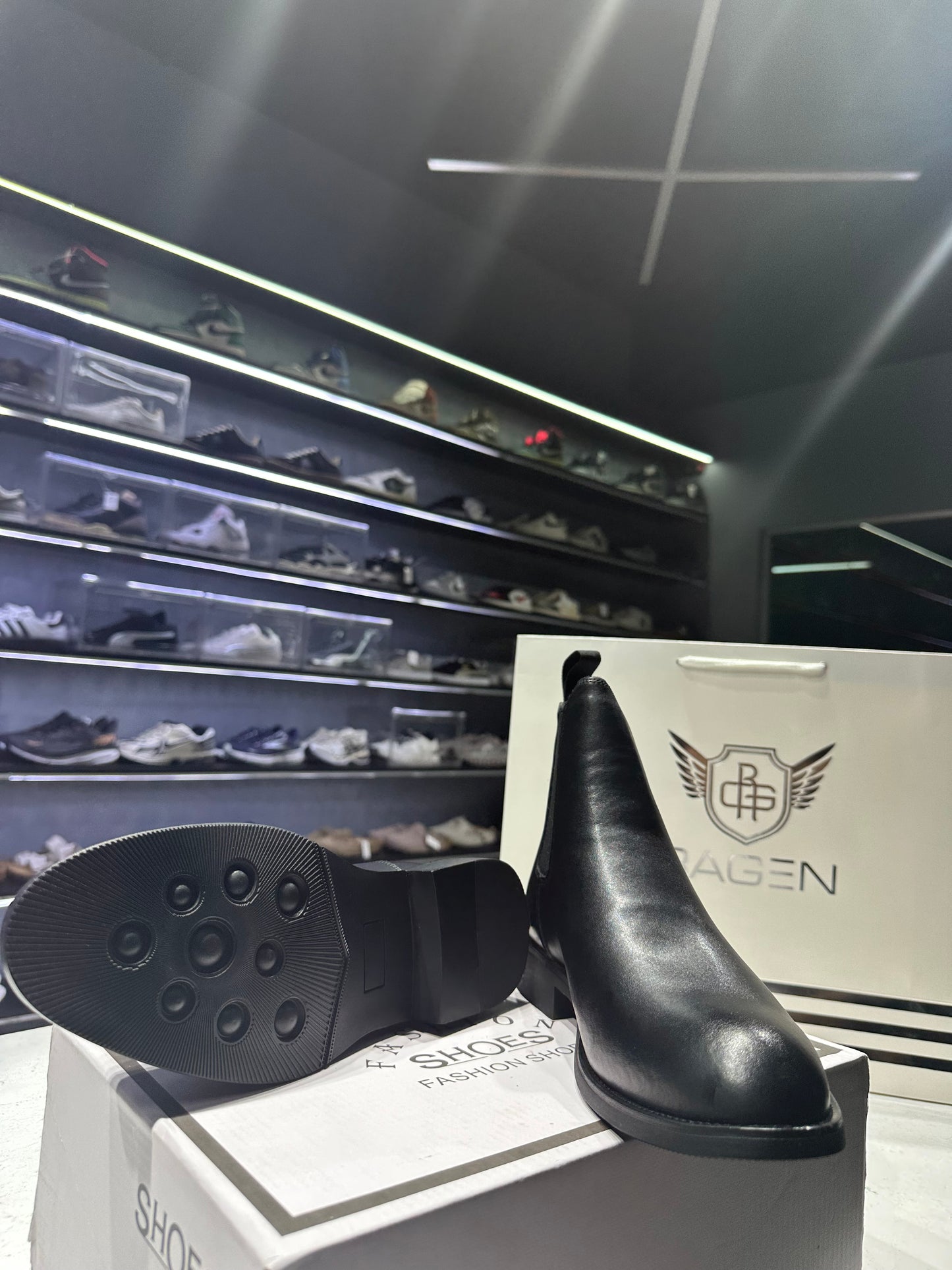 Chelsea Boot Black Phanthom