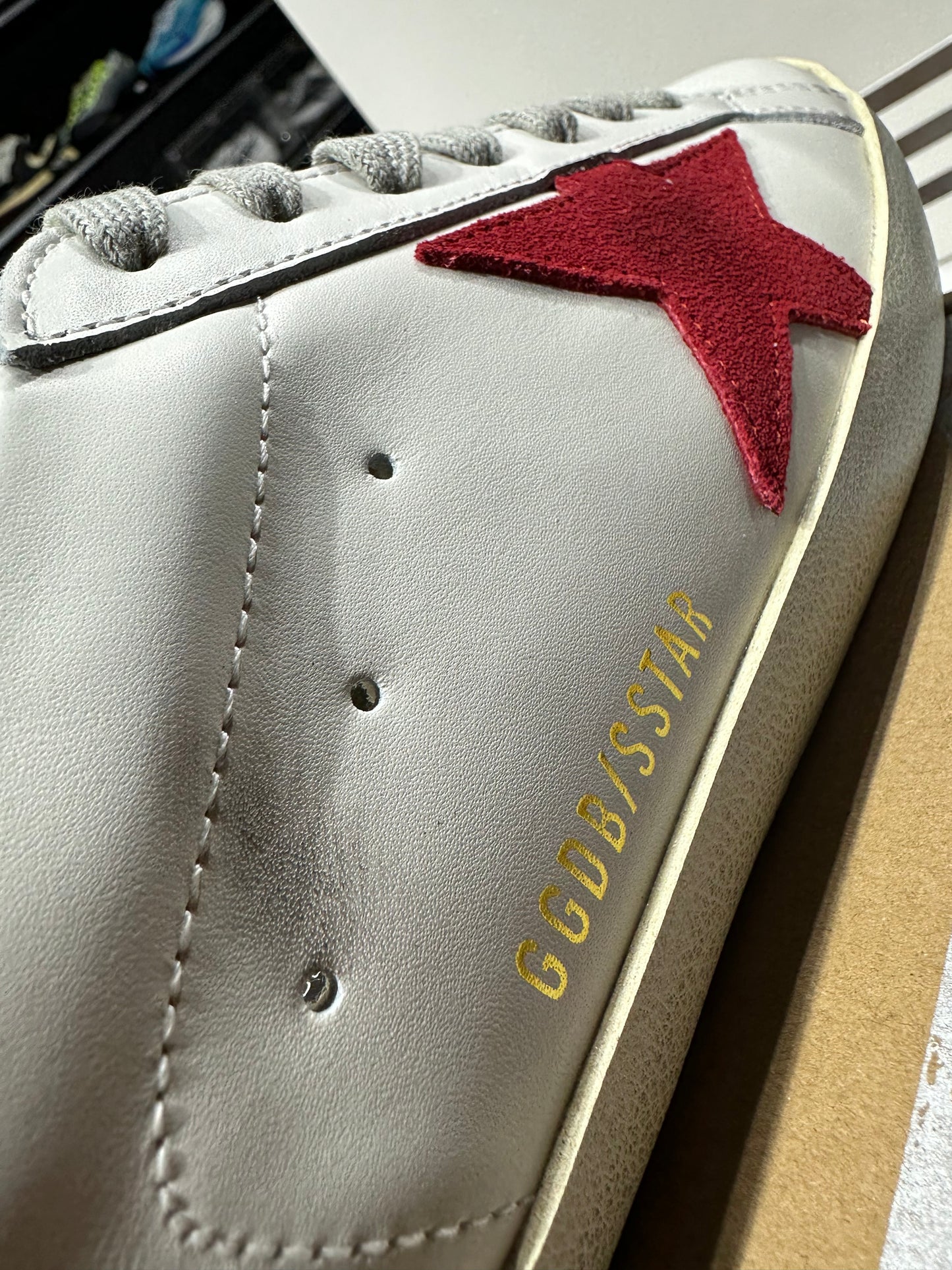 Golden Goose Superstar x Red Suede Star 1:1 Grade