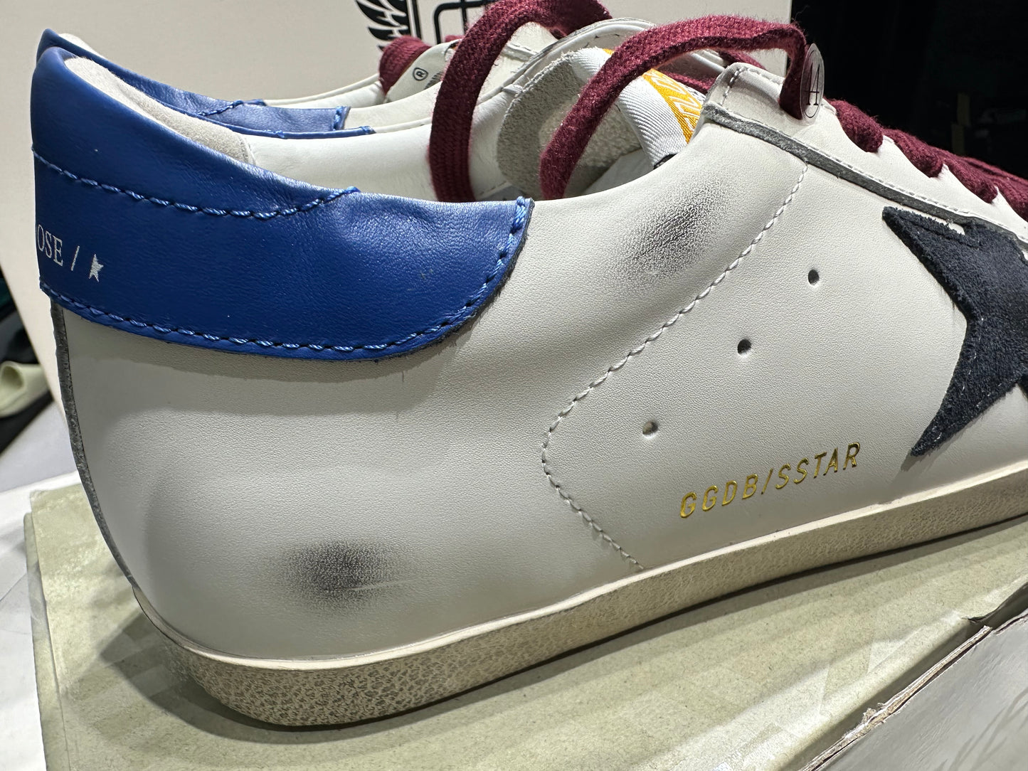 Golden Goose Superstar x Black/Blue