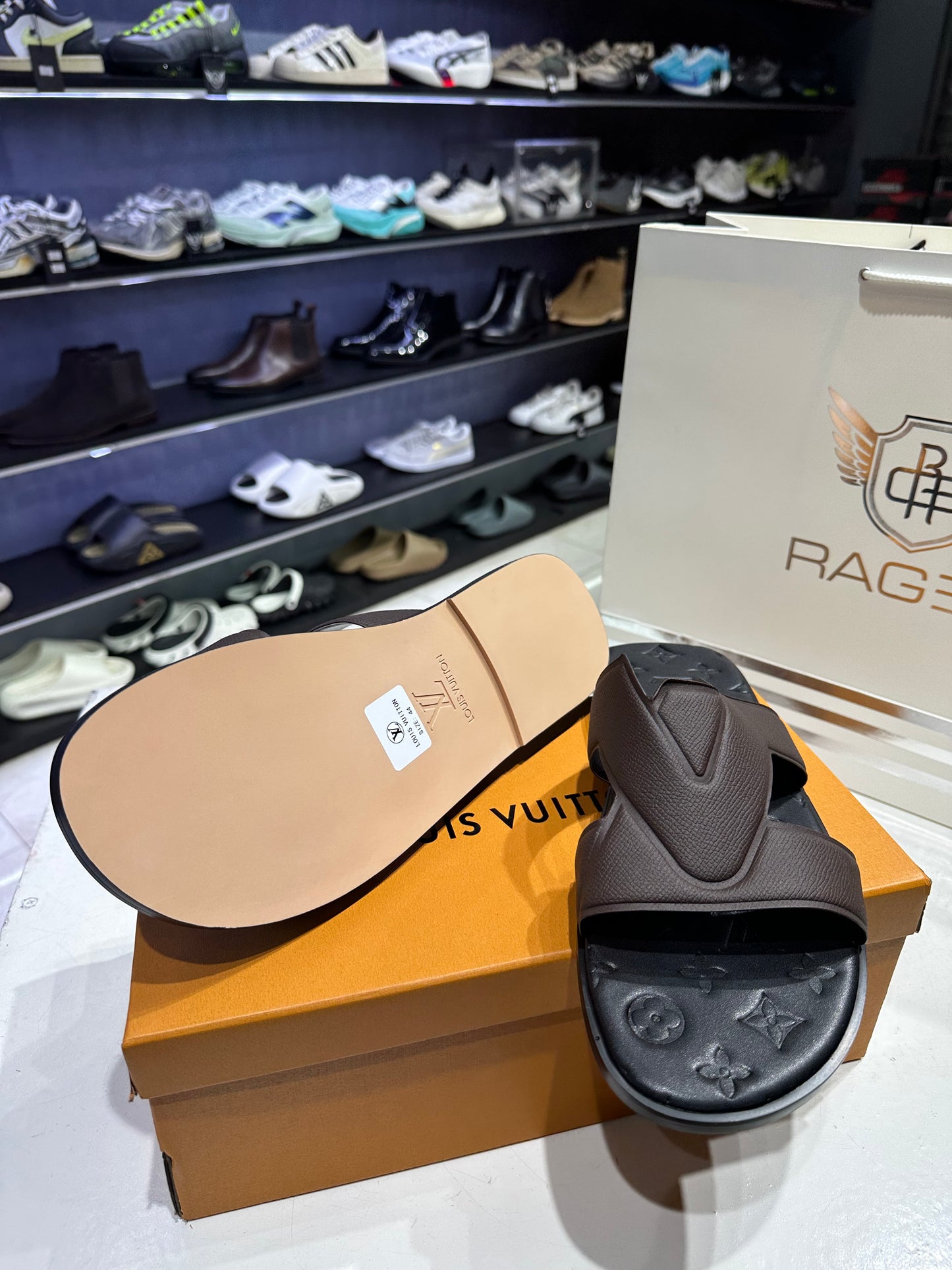 LV Oasis Mule -Coffee