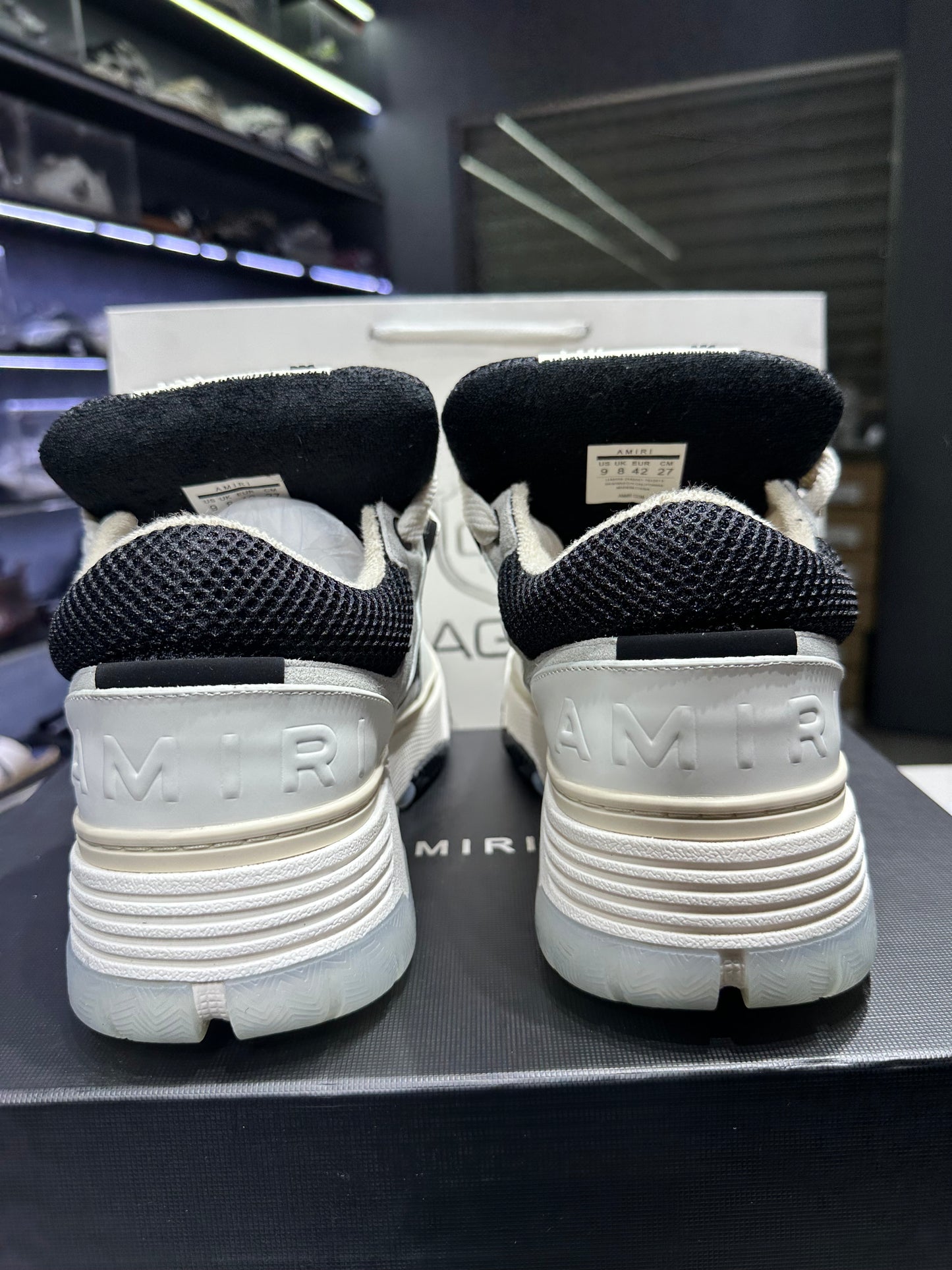 Amiri MA -1 White Black