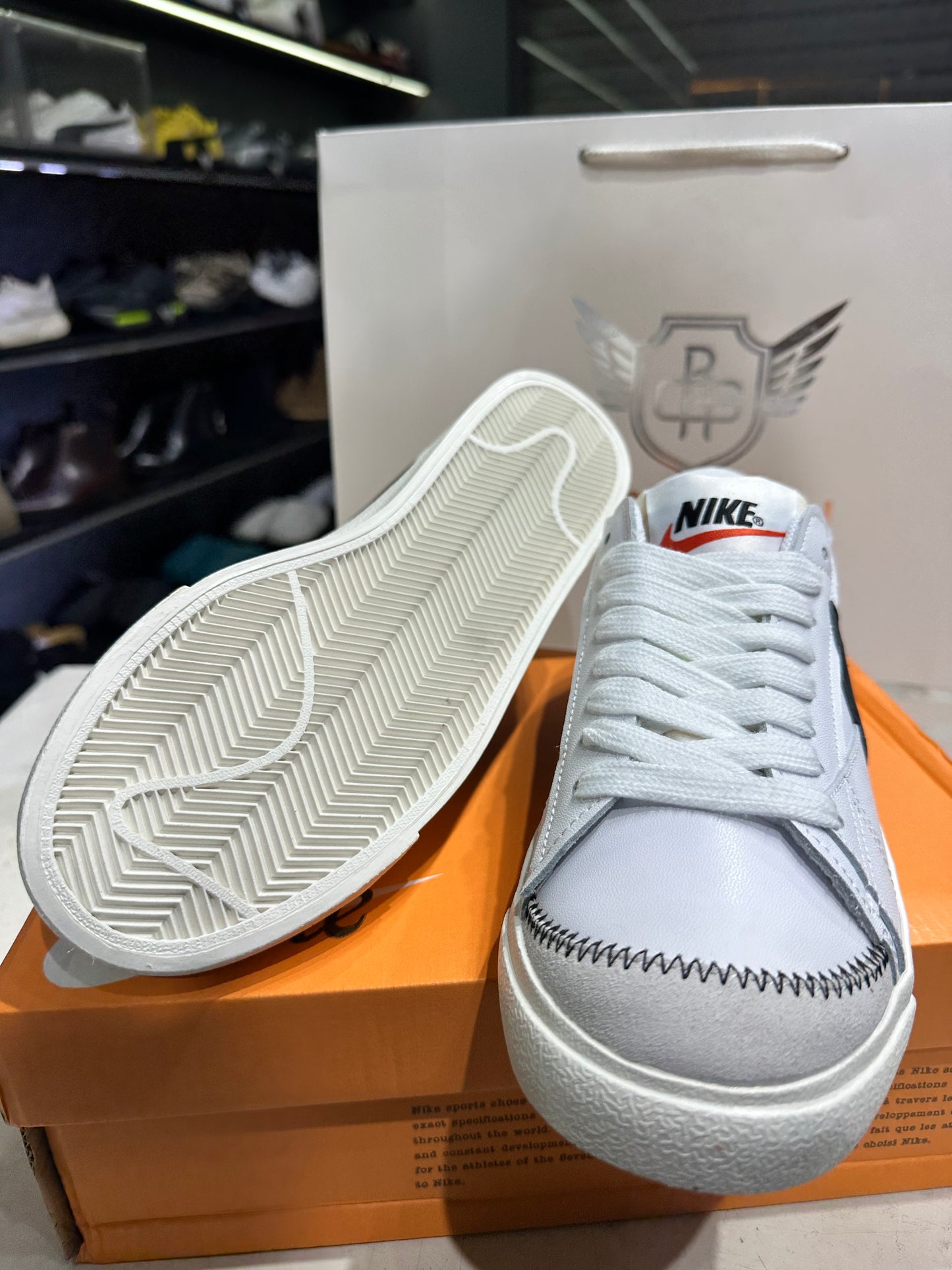 Nike Blazer Low 77 Jumbo White