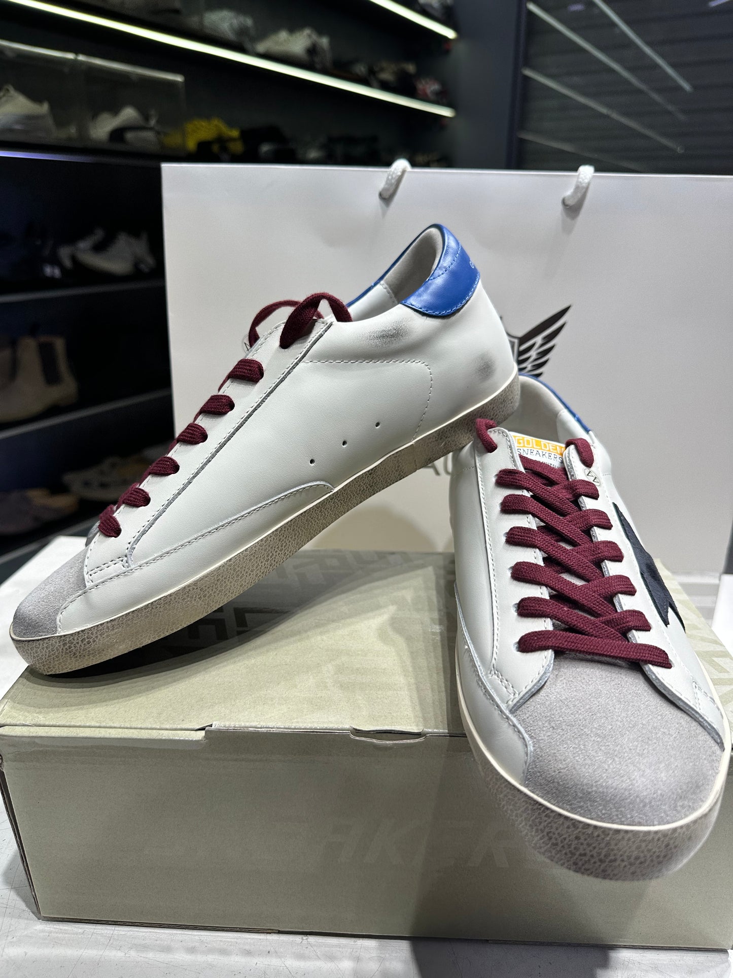 Golden Goose Superstar x Black/Blue